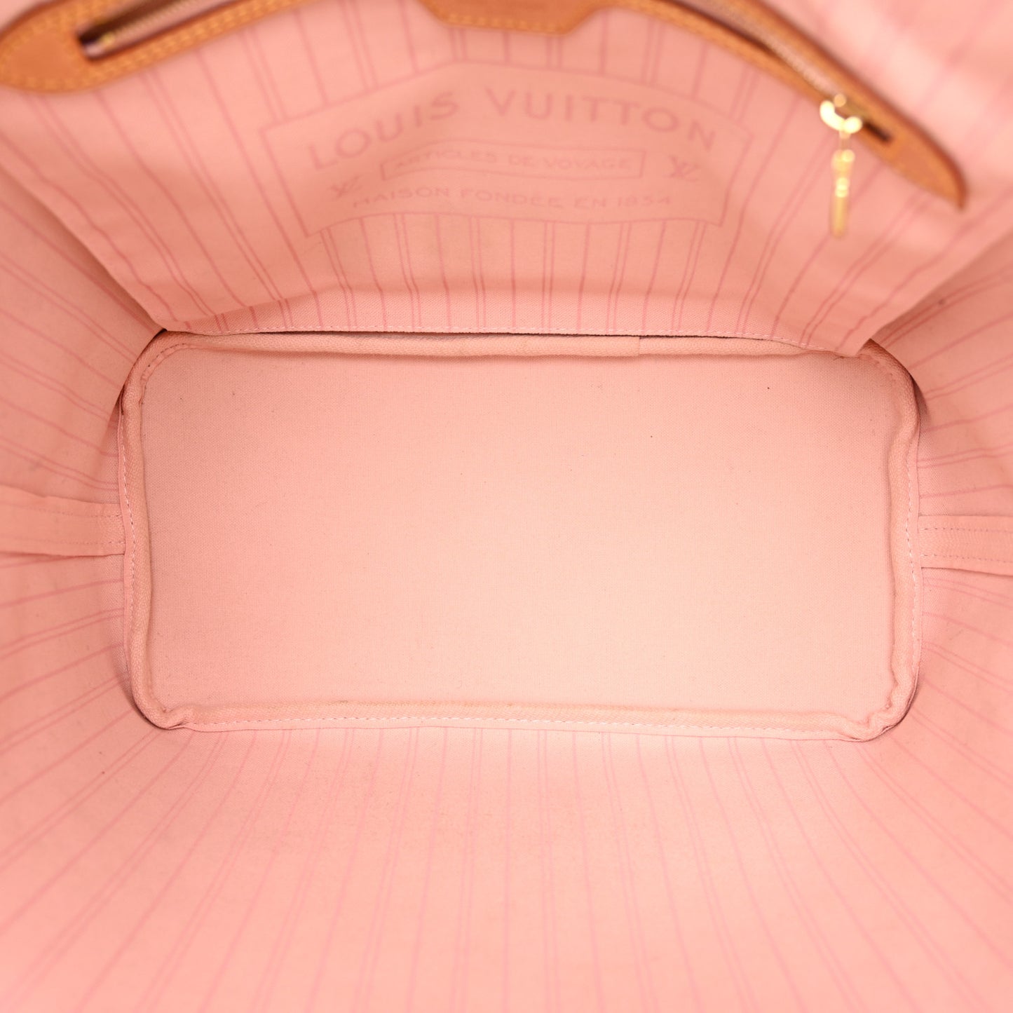 Damier Azur Neo Neverfull MM Rose Ballerine