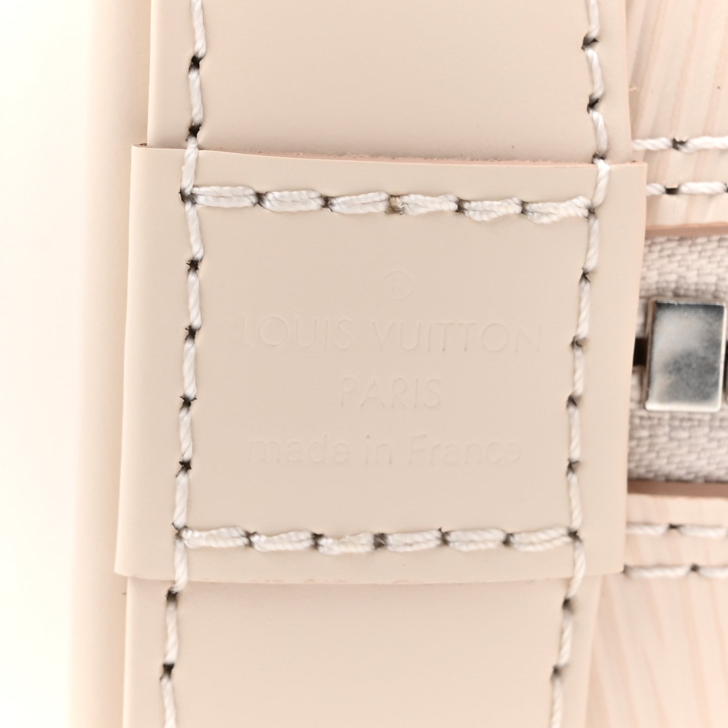 LOUIS VUITTON Epi Jacquard Alma BB Quartz