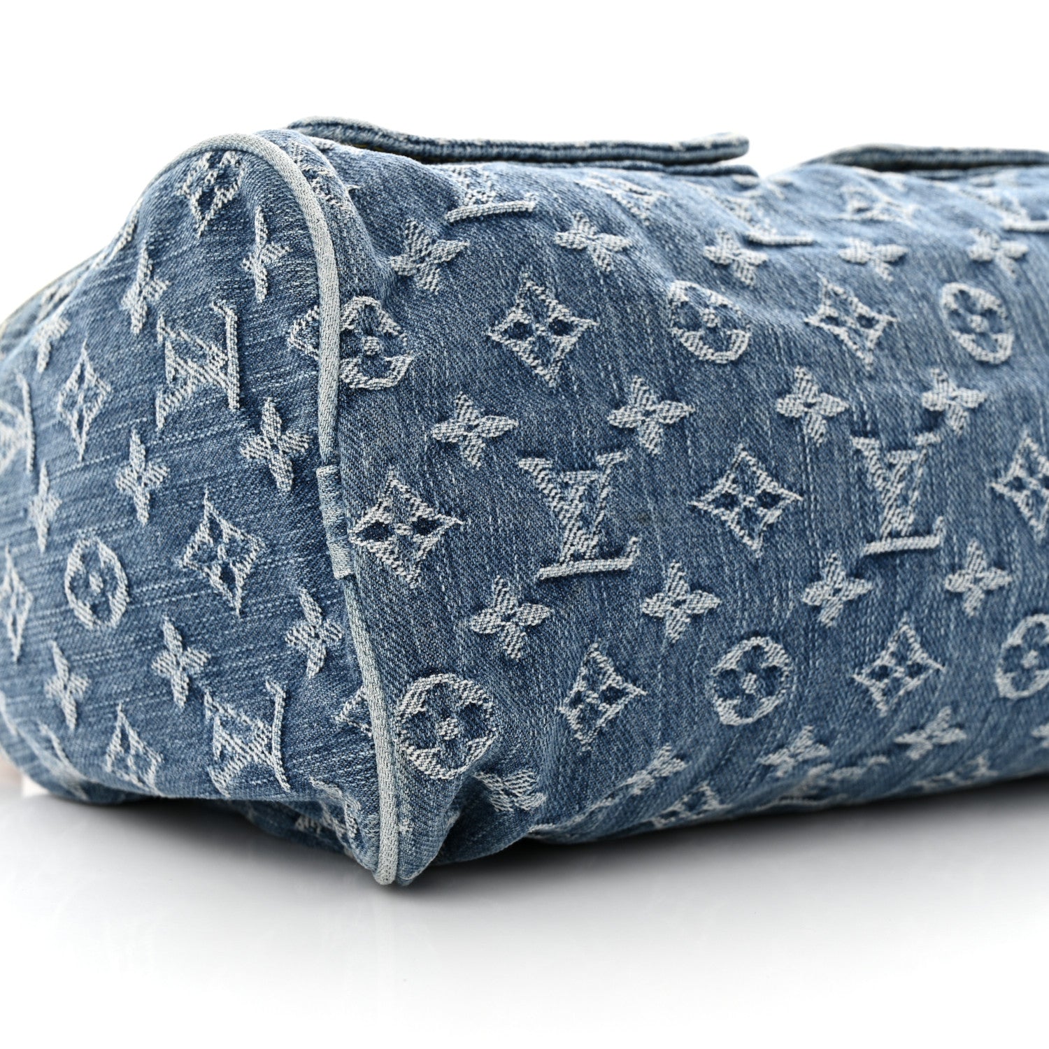 Louis Vuitton Monogram Denim Neo Speedy Blue 9 of 14