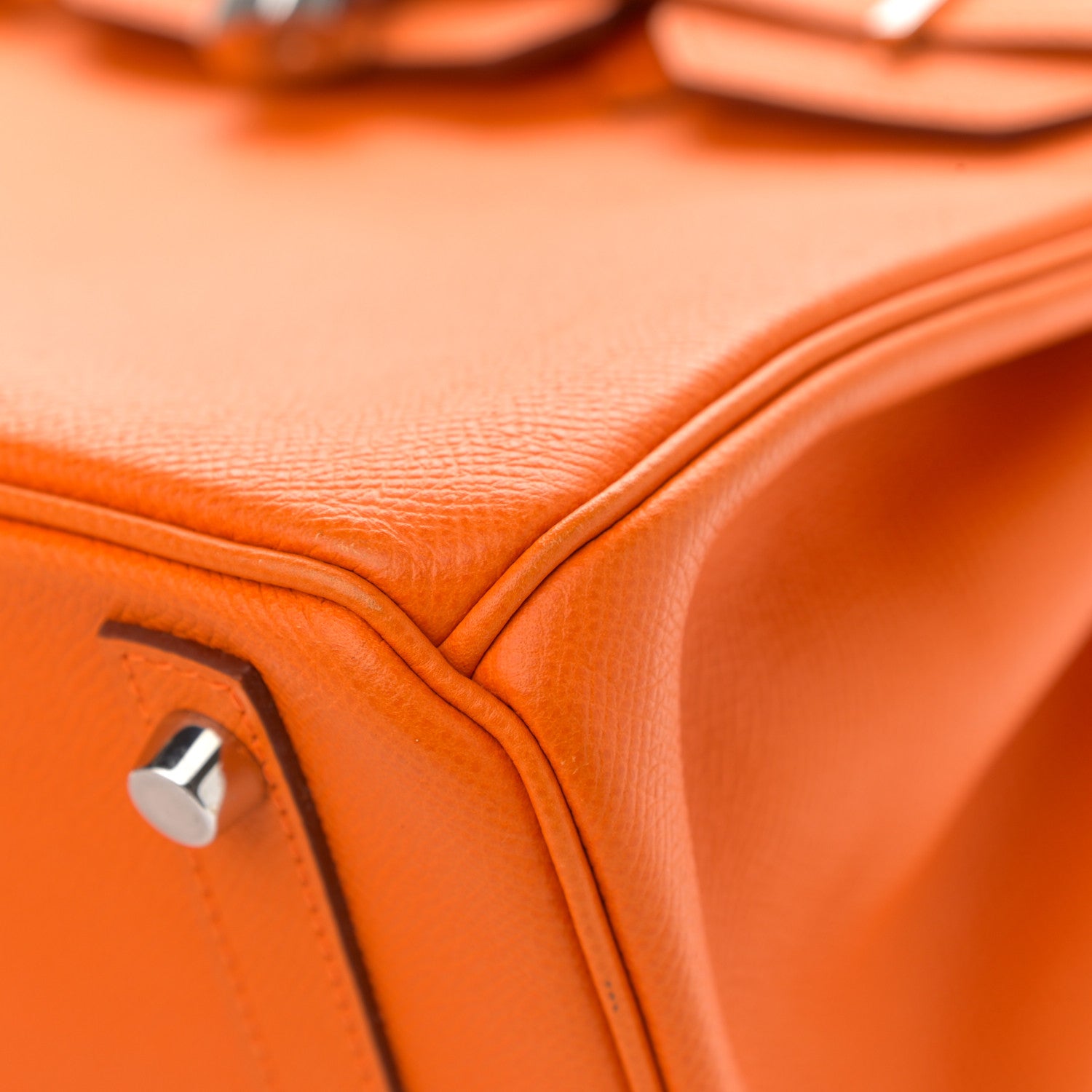 Hermes Epsom Birkin 30 Orange 10 of 12