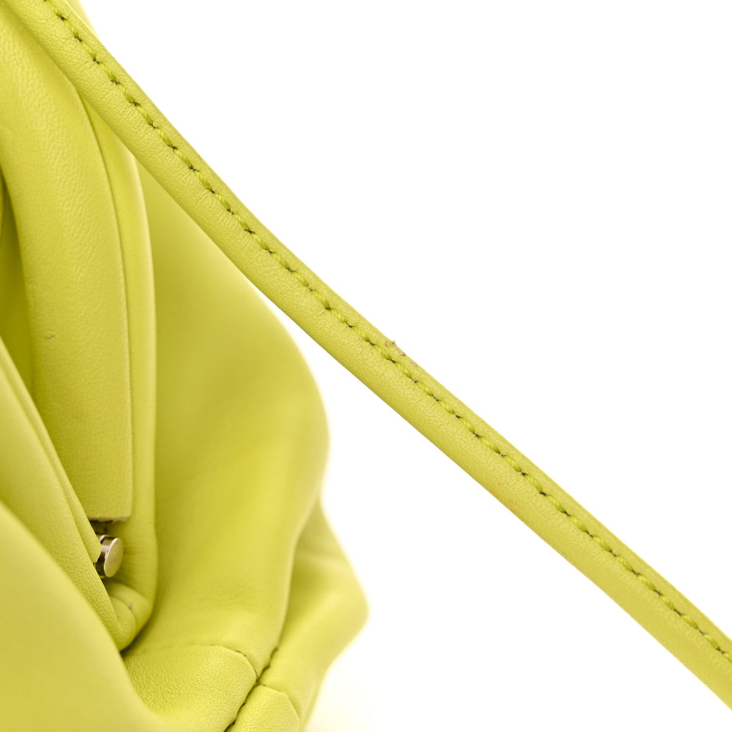 Butter Calfskin The Mini Pouch Kiwi