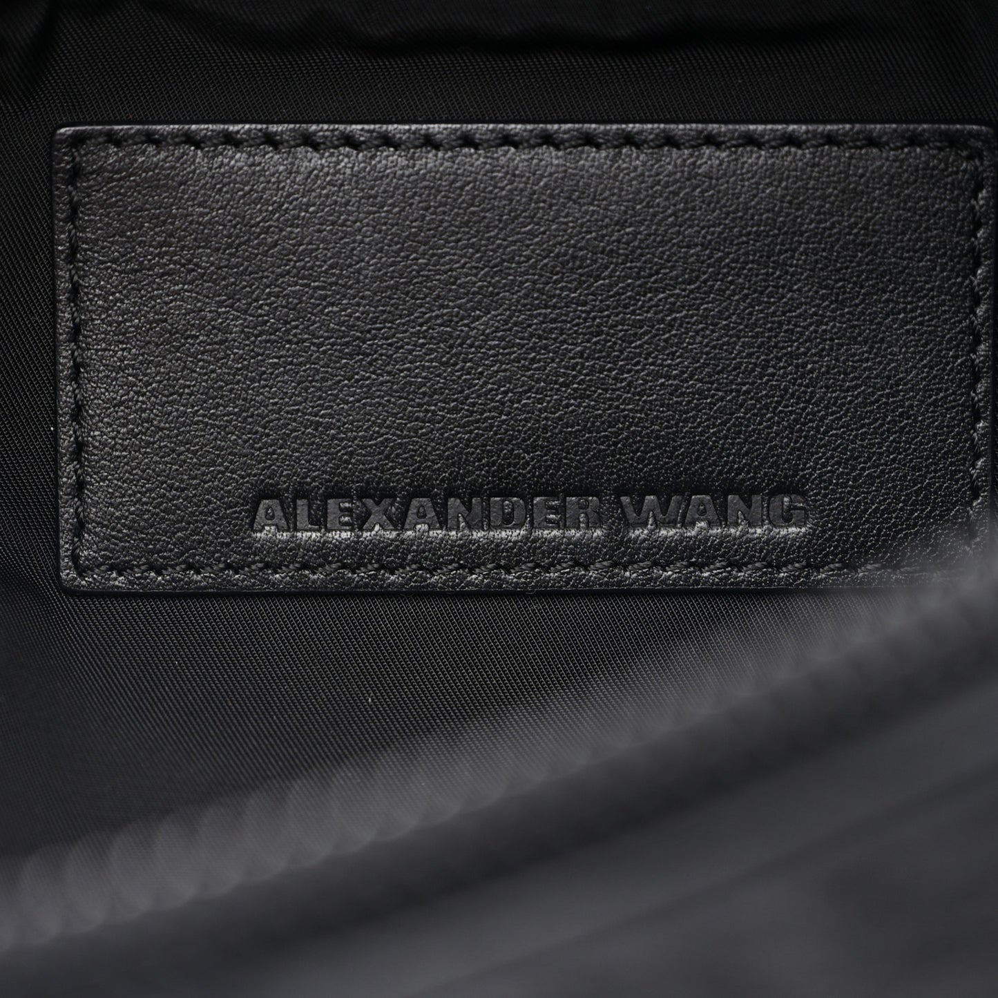 Mink Fur Attica Belt Bag Black