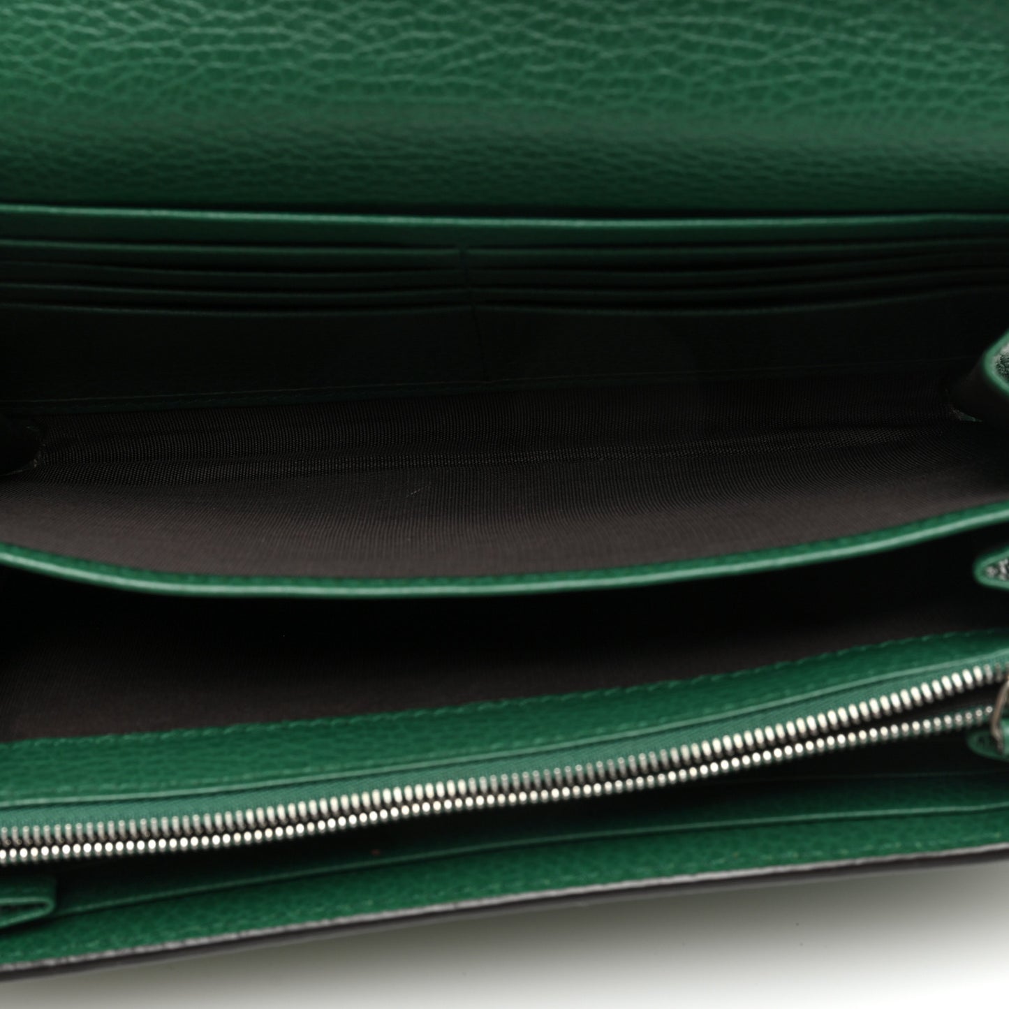 Calfskin Mini Dionysus Chain Wallet Emerald