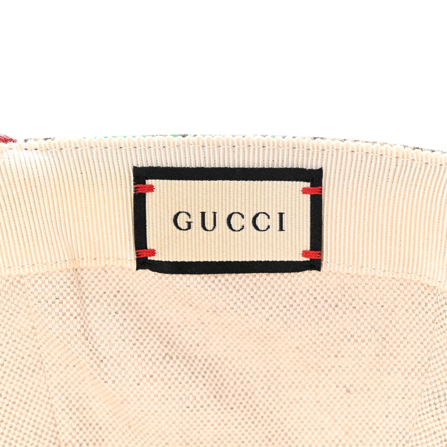 Gucci GG Supreme Flora Claudia Baseball Hat 59 XL Red 8 of 11