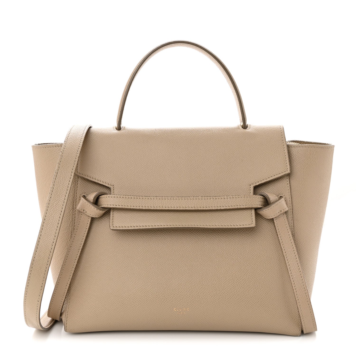 Celine Grained Calfskin Micro Belt Bag Light Taupe 1 of 16