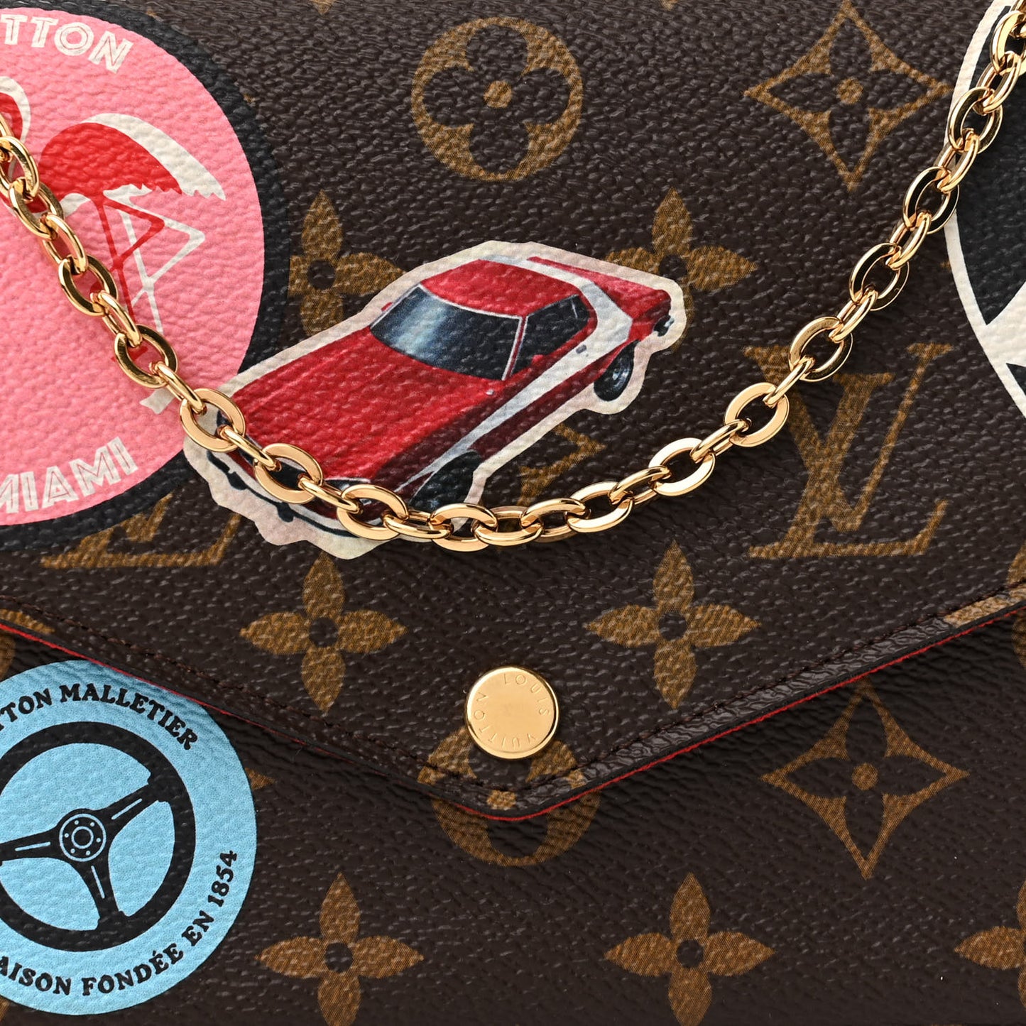 Monogram World Tour Pochette Felicie