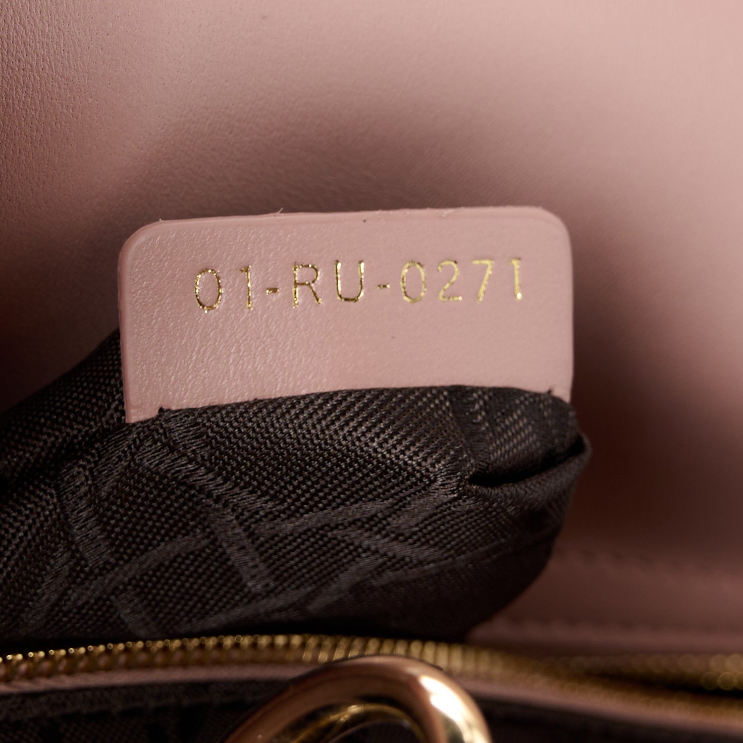 Christian Dior Lambskin Cannage Small My ABCDior Lady Dior Blush 7 of 10