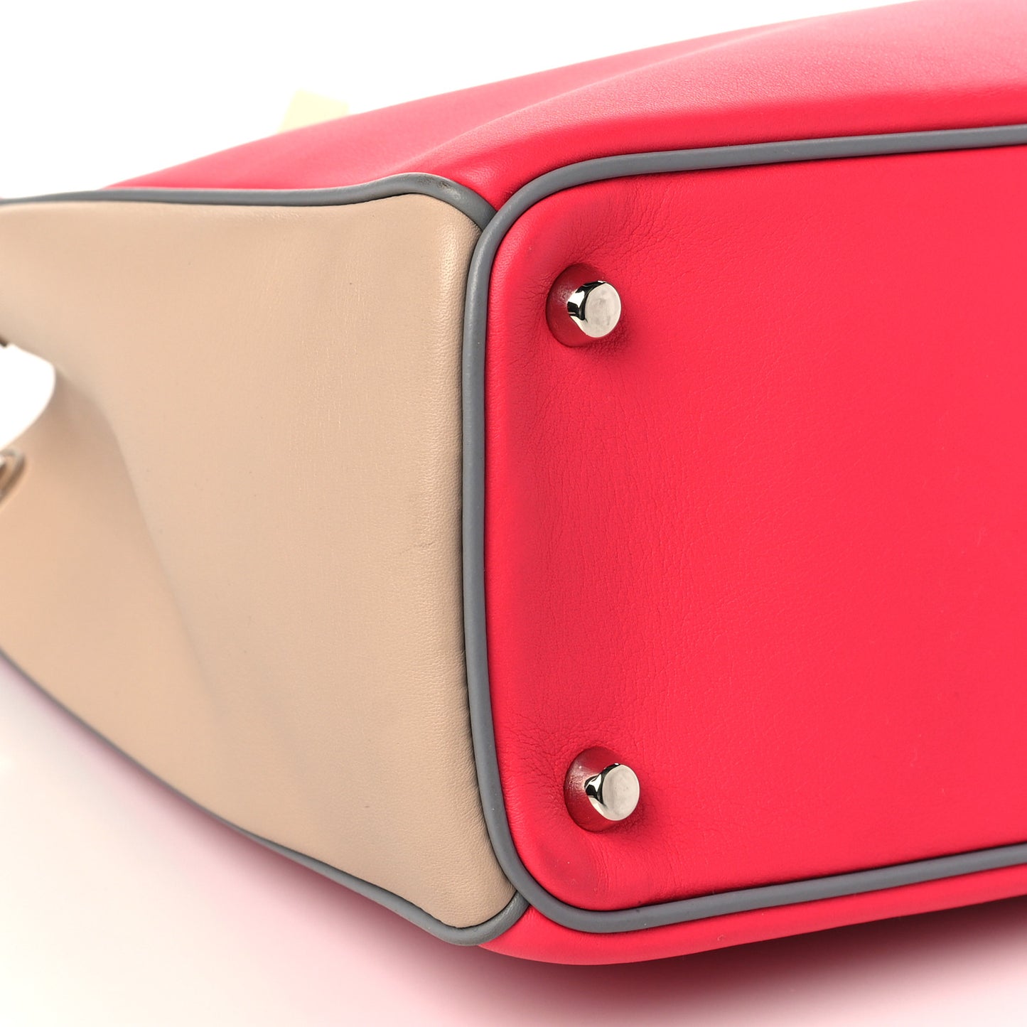 Smooth Calfskin Medium Tri-Color Diorissimo Multicolor