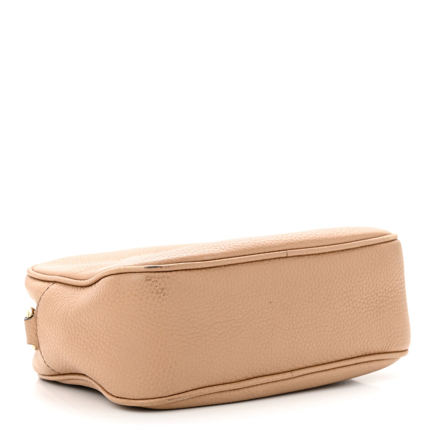 Pebbled Calfskin Small Soho Disco Bag Camelia