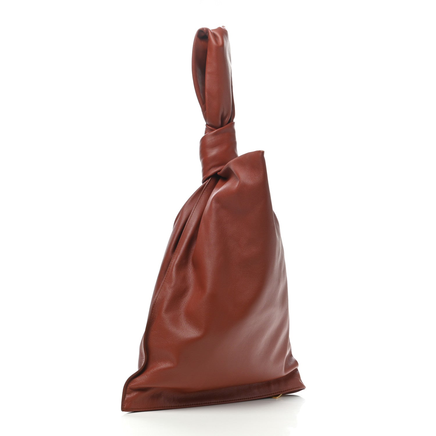 Bottega Veneta Supple Calfskin BV Twist Rust 3 of 11