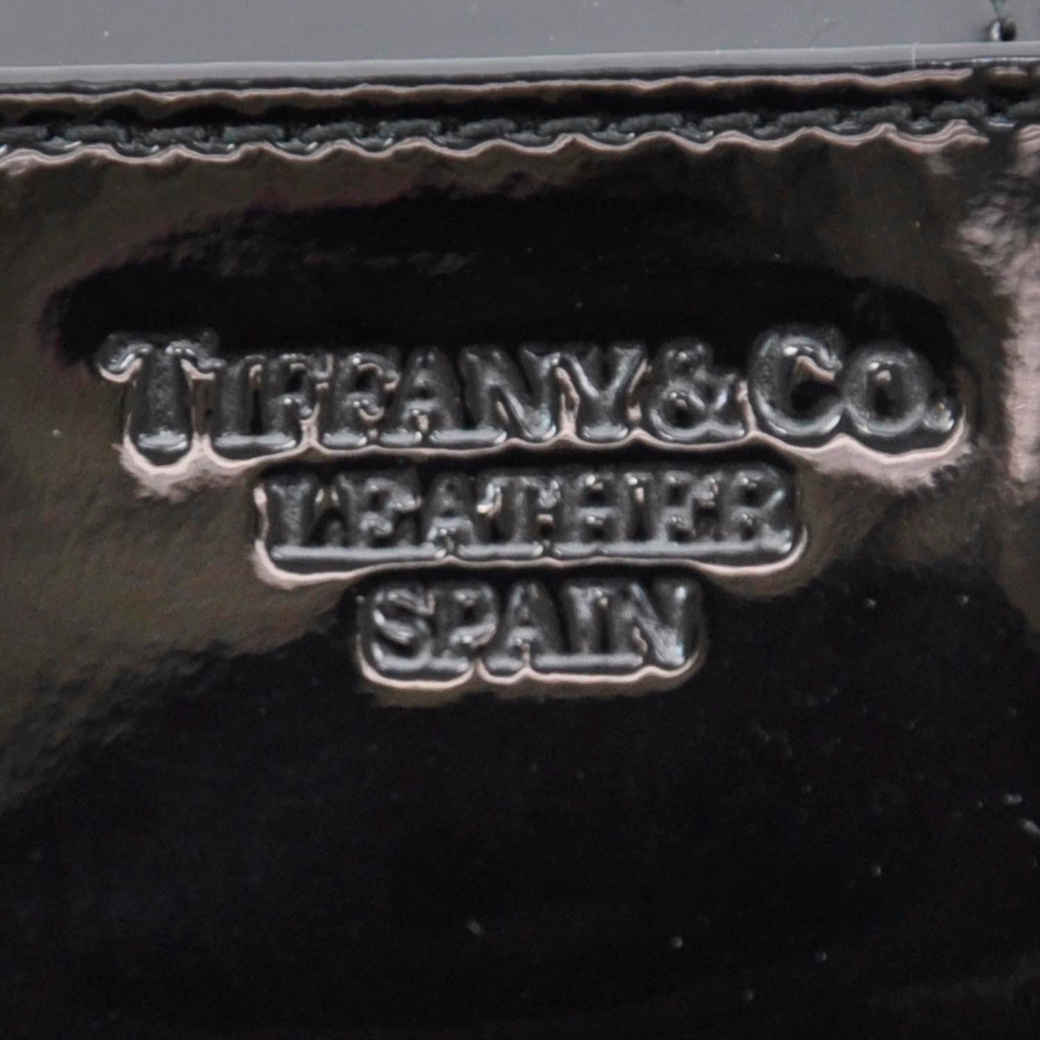 Tiffany Patent Leather Jewelry Roll Black 3 of 5