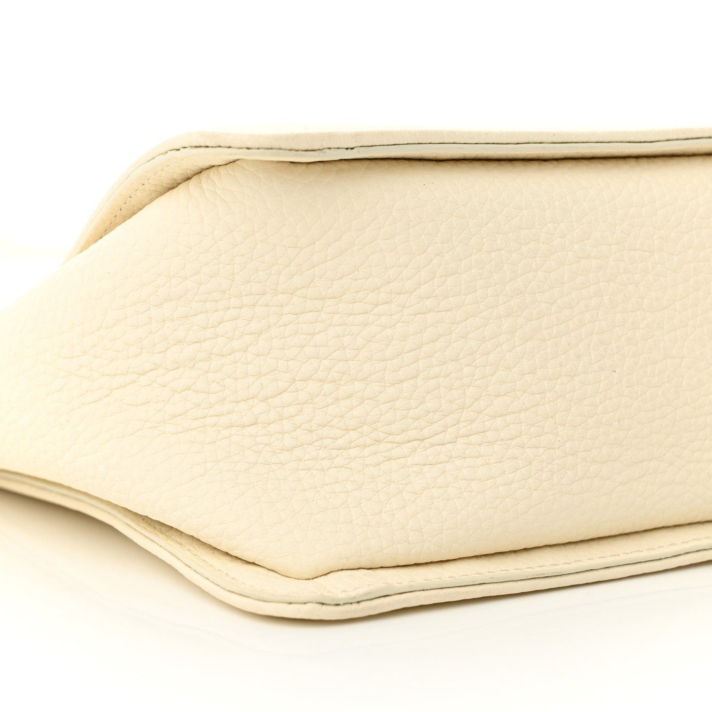 Grained Calfskin Jules Bag Milk