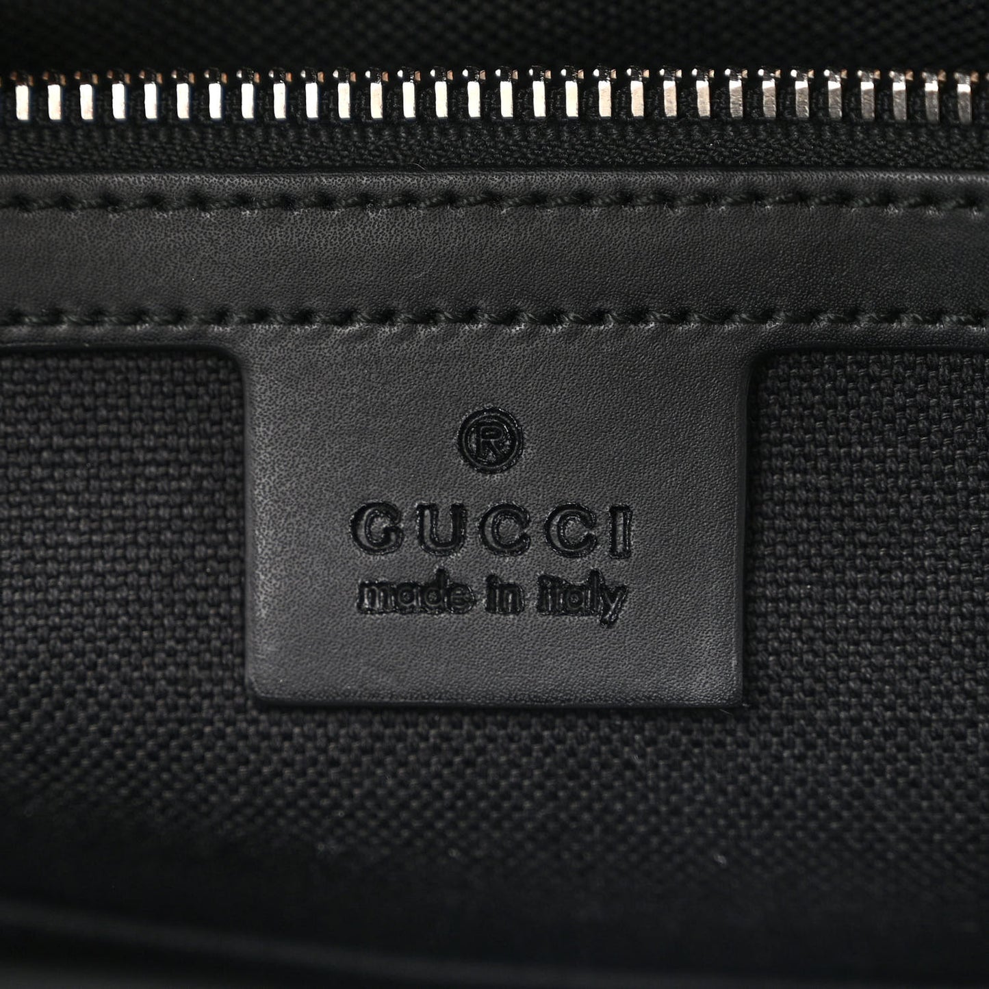 GG Supreme Monogram Web Tote Backpack Black Grey