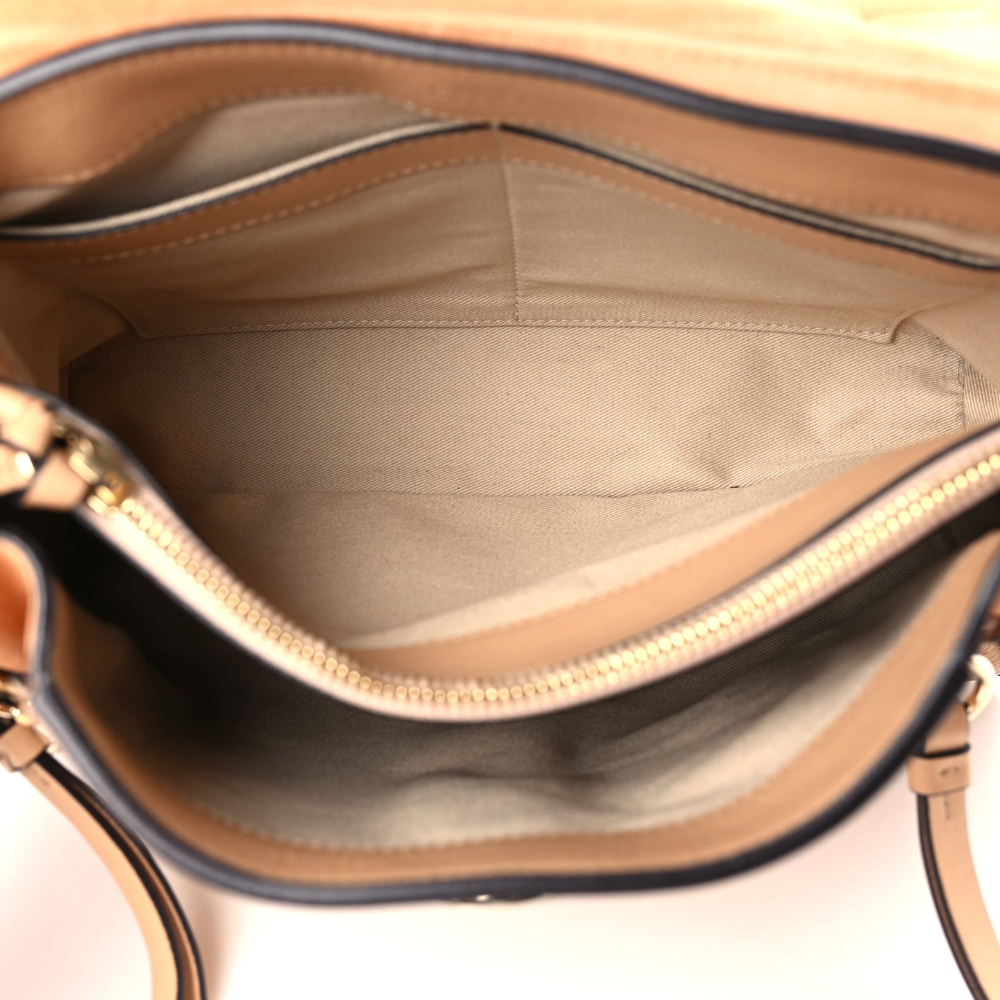 Calfskin Small Faye Day Shoulder Bag Blush Nude