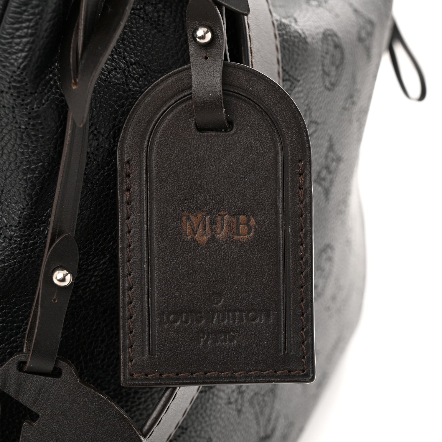 Louis Vuitton Mahina Beaubourg Hobo MM Black 12 of 12