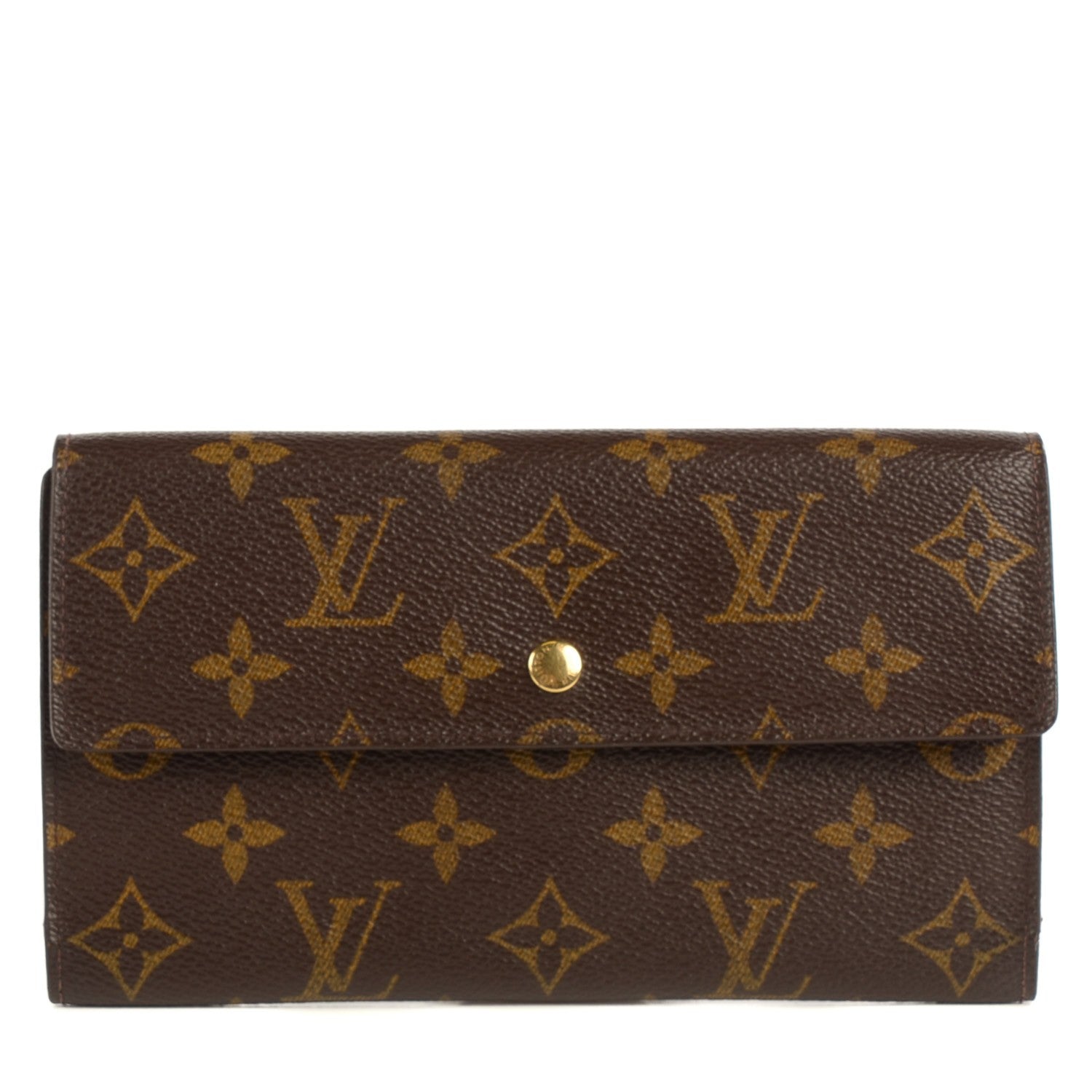 Louis Vuitton Monogram Porte Tresor International Wallet 1 of 7