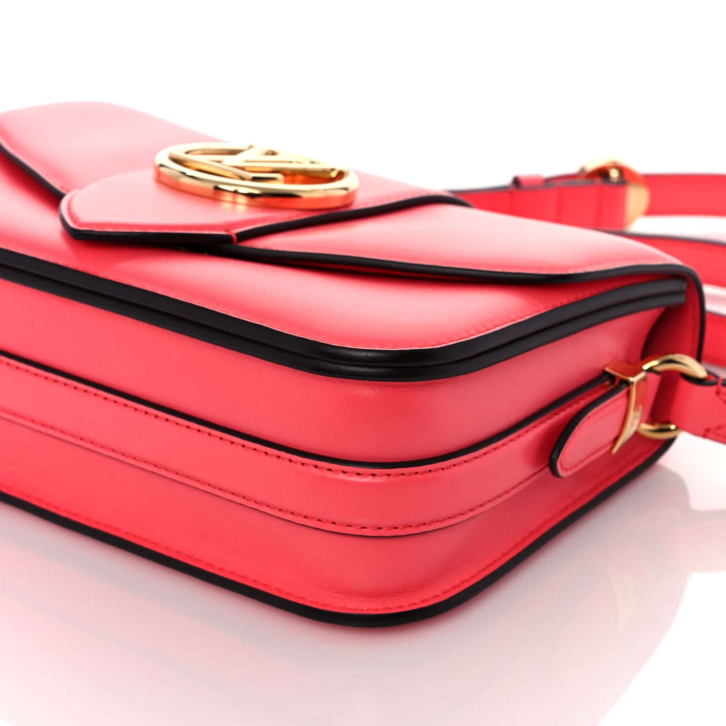 Smooth Calfskin LV Pont 9 Dahlia