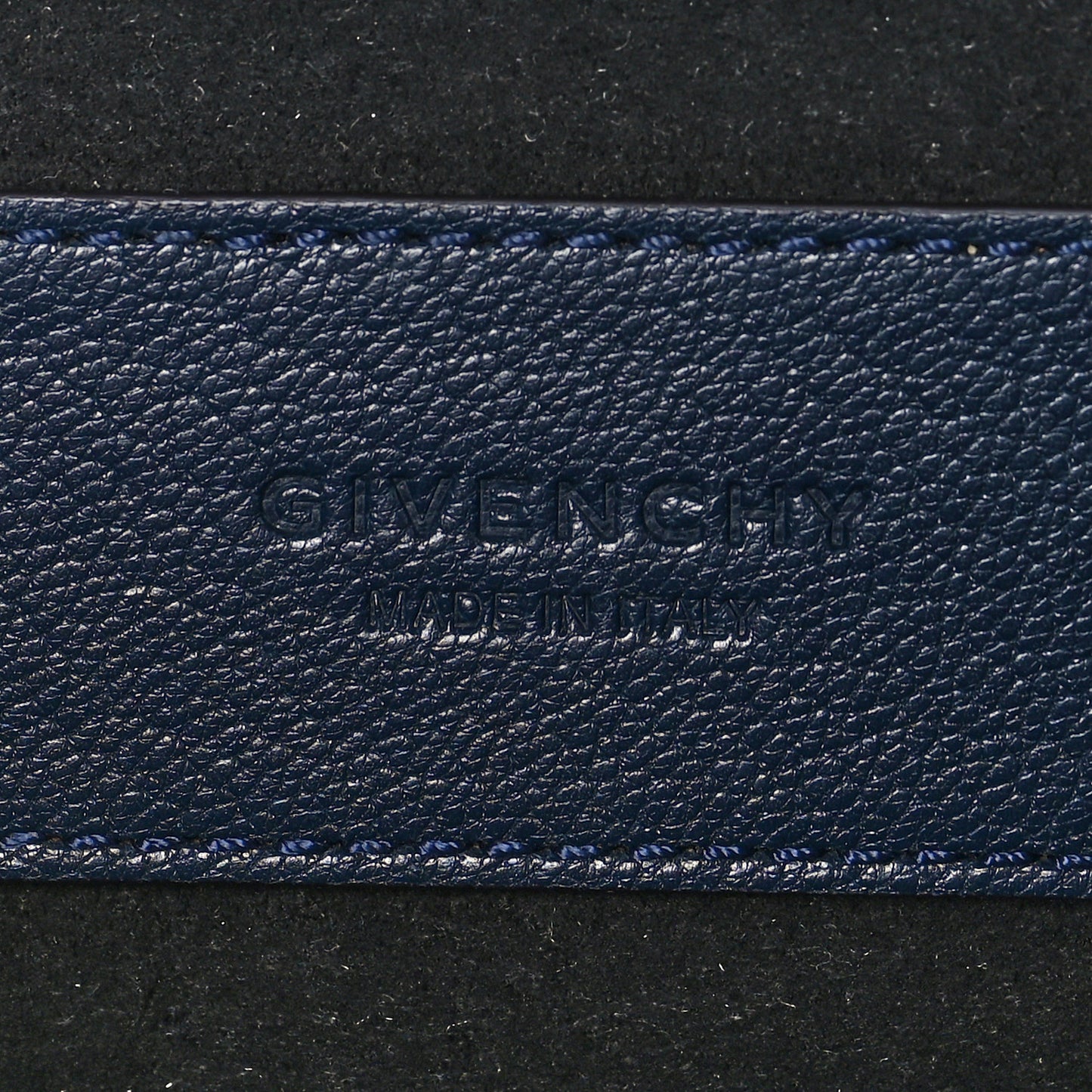 Goatskin Small GV3 Shoulder Bag Dark Blue