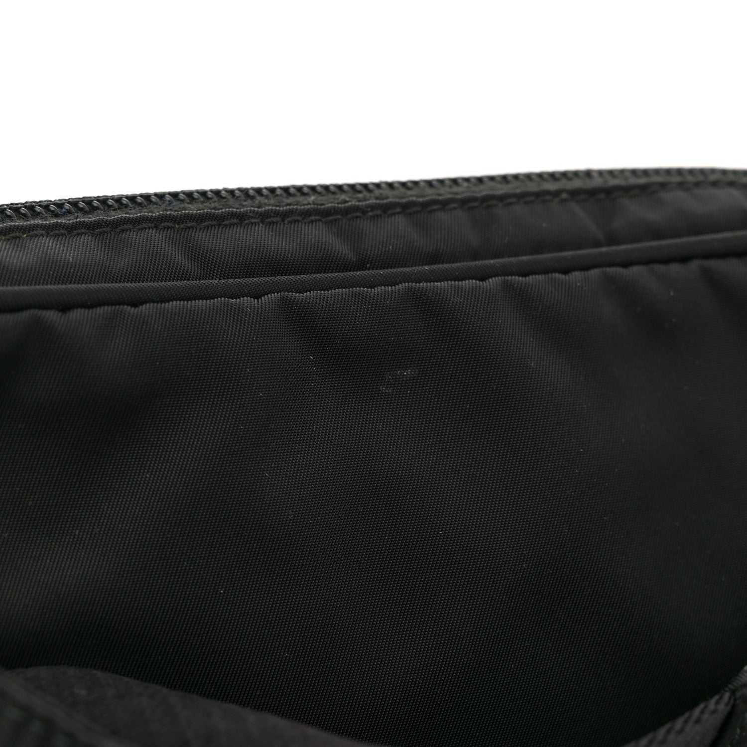 Prada Re-Nylon Saffiano Belt Bag L Black 12 of 12
