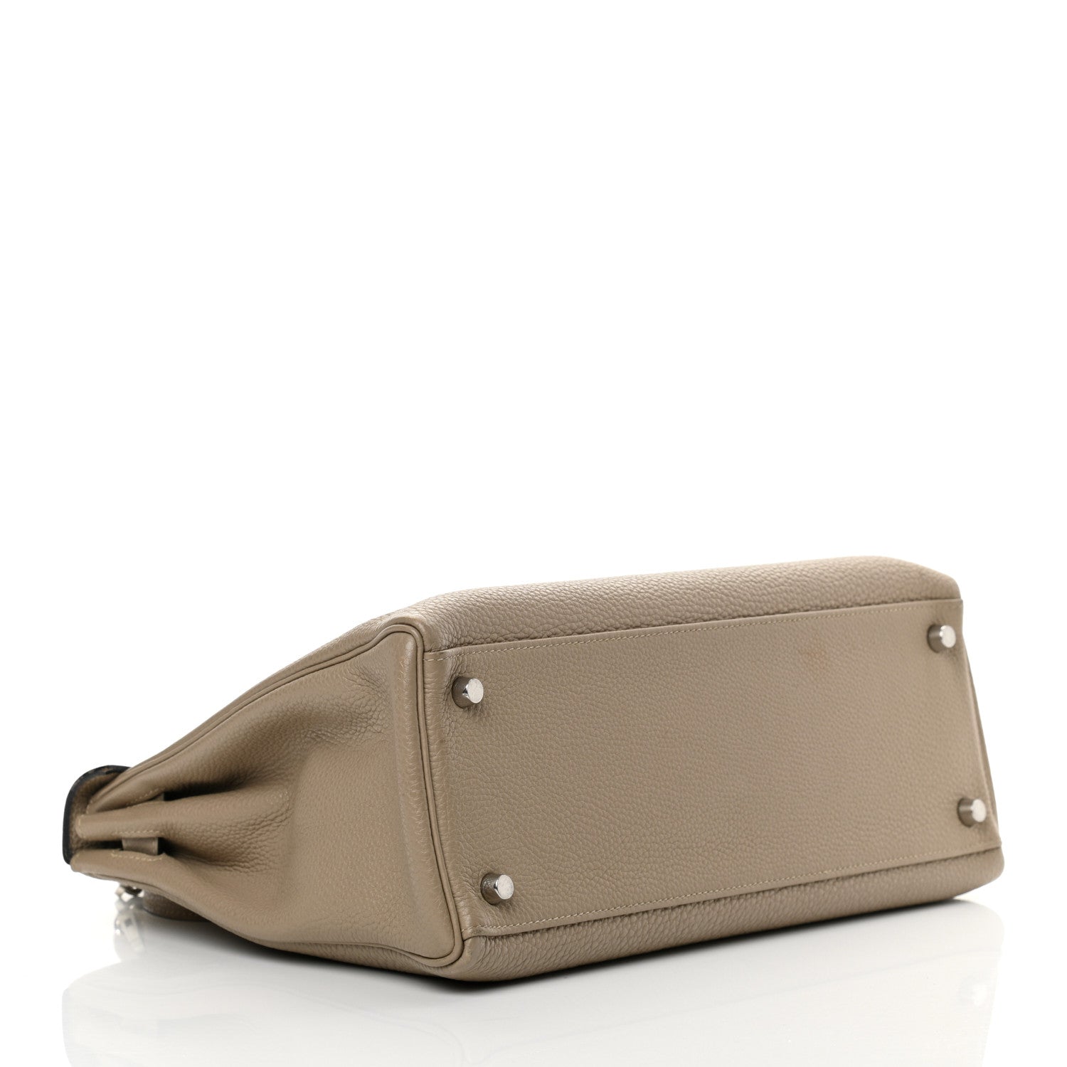 Hermes Togo Kelly Retourne 35 Gris Tourterelle 3 of 17