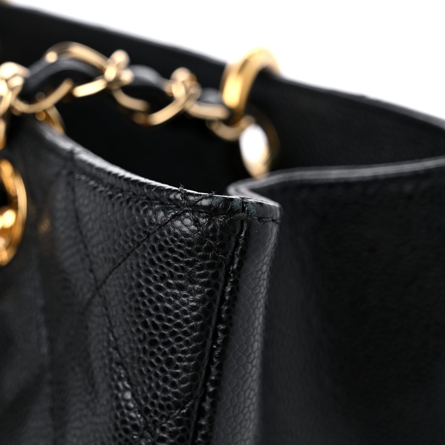 Chanel Caviar Quilted Grand Shopping Tote GST Black 16 of 16