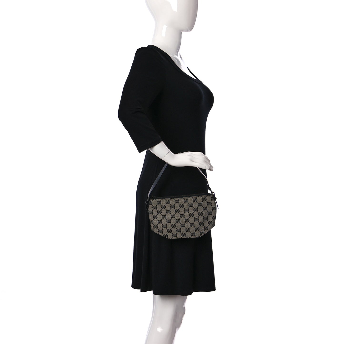 Monogram Small Pochette Black