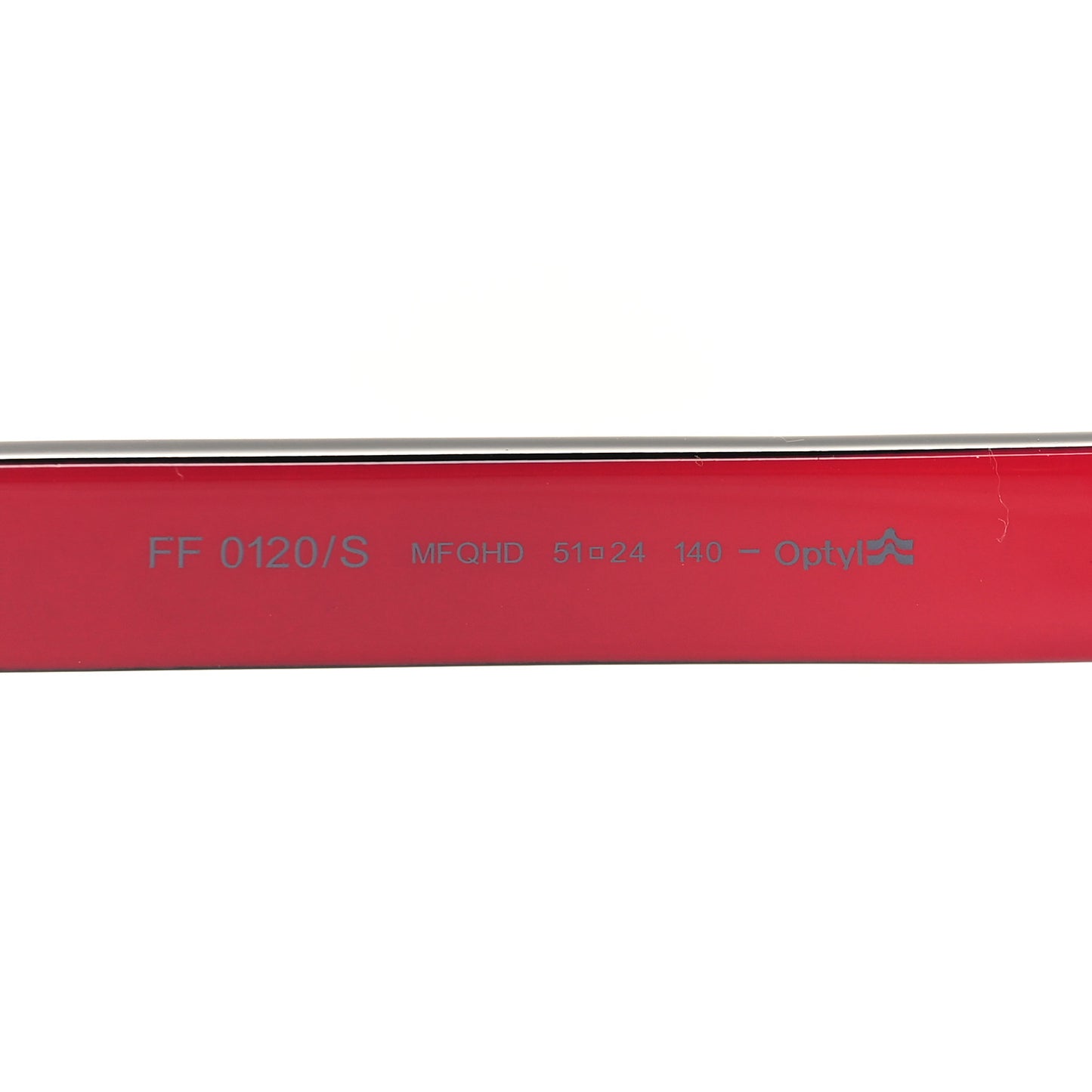 Round Sunglasses FF0120/S Black Red