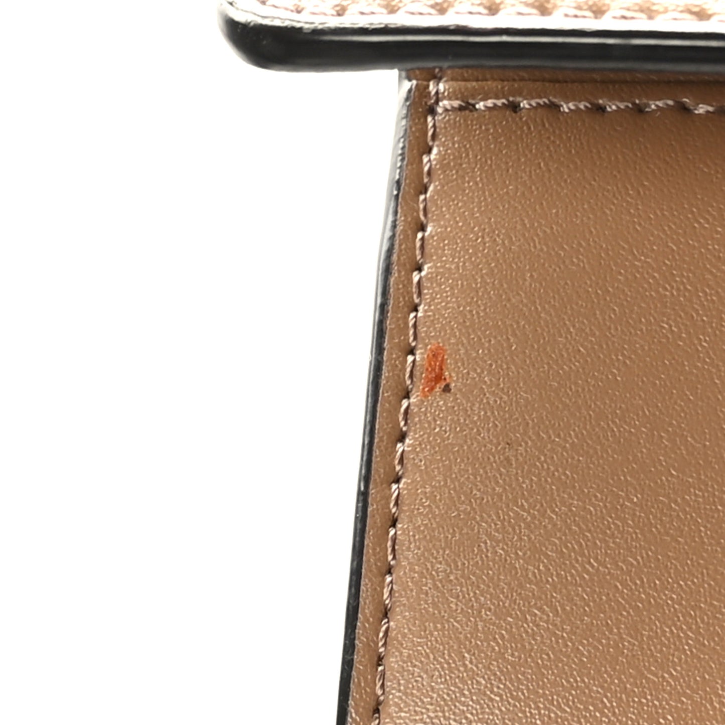 Vitello Liberty Studded Continental Wallet On Chain Brown Multicolor