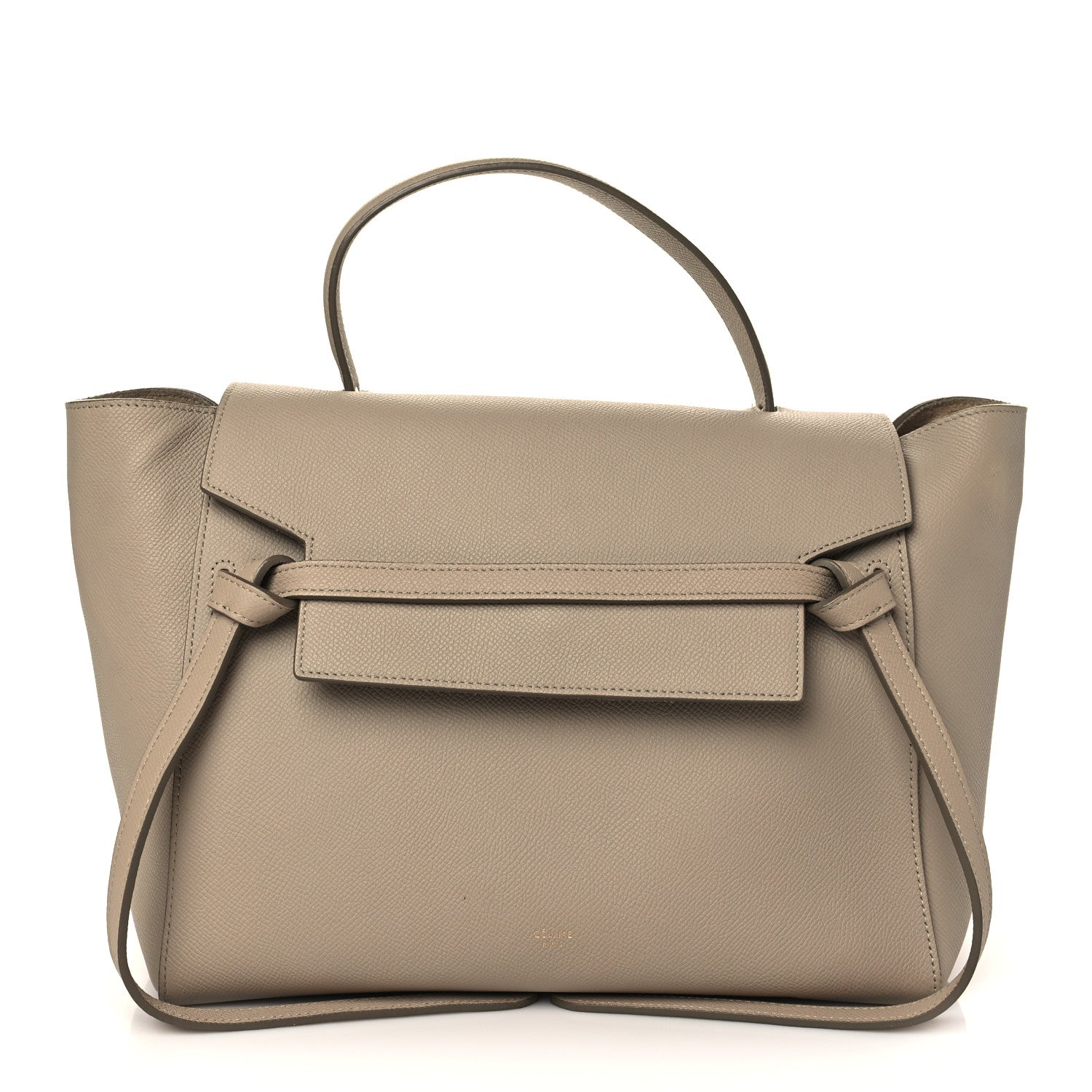 Celine Grained Calfskin Mini Belt Bag Dune 1 of 8