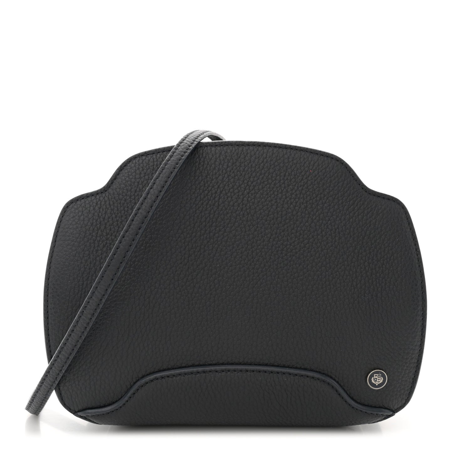 Grained Calfskin Sesia Crossbody Black