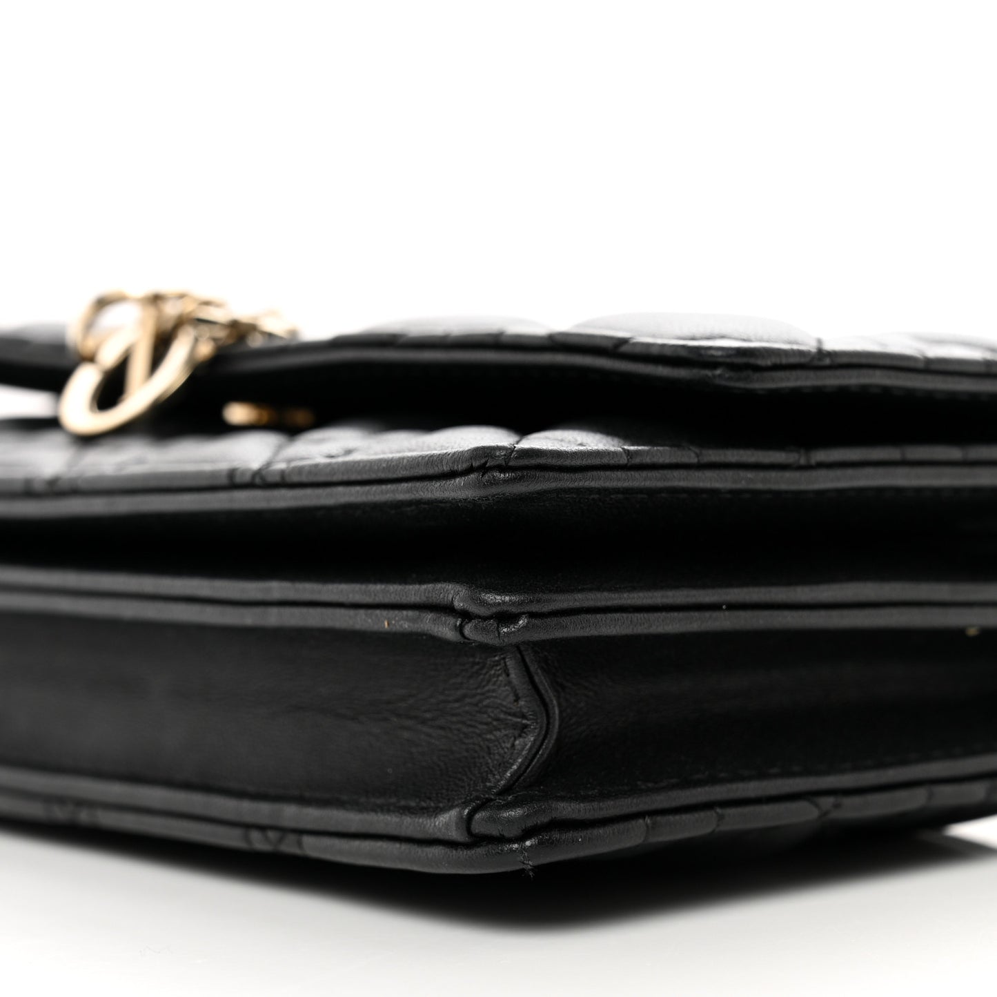Lambskin Cannage Mini My Dior Bag Black