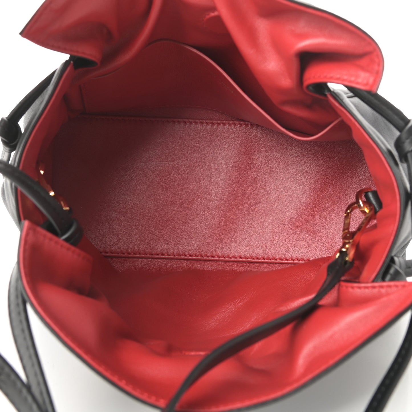Lambskin Mini Protea Bag Black Flamma