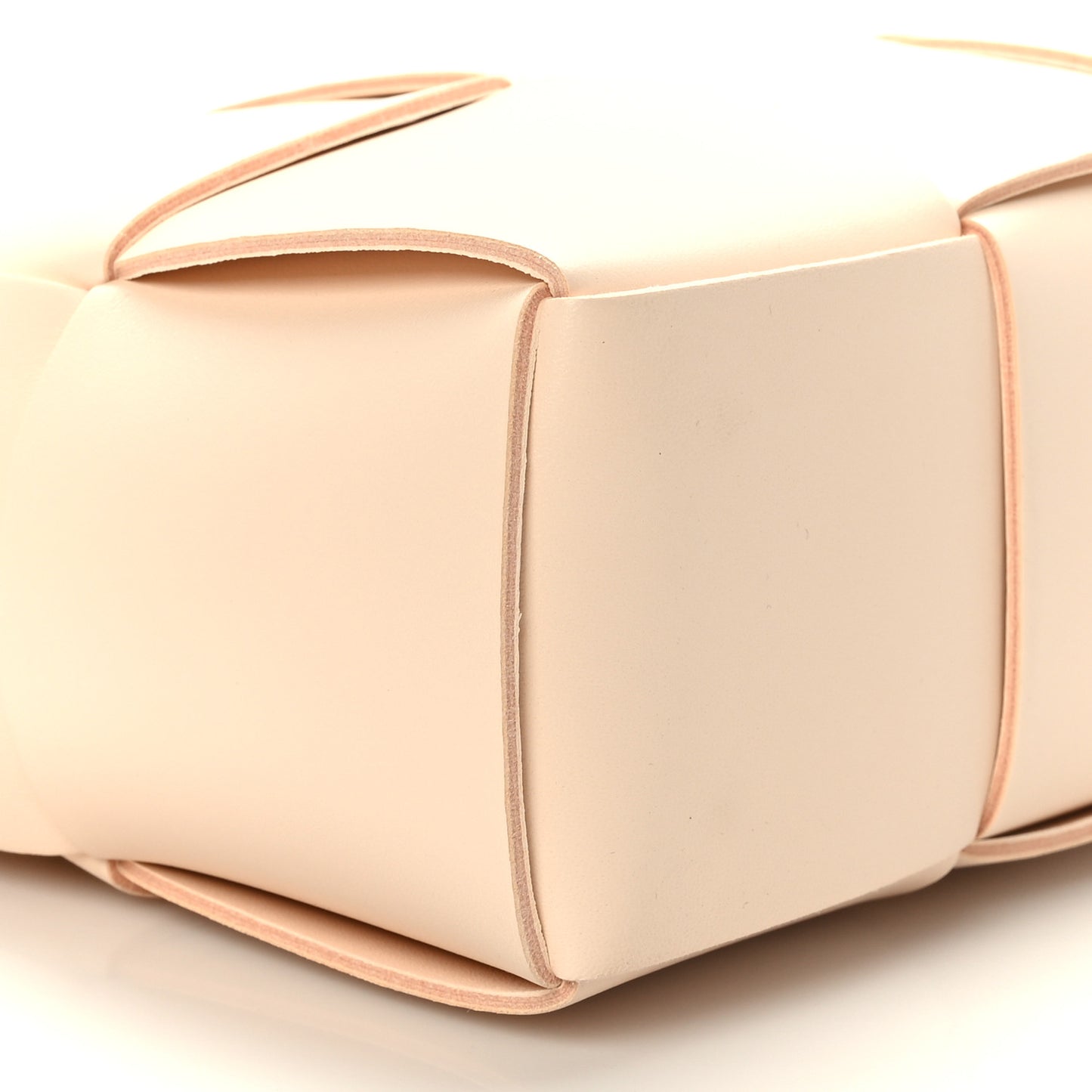 Nappa Maxi Intrecciato Mini Arco Tote Macaroon