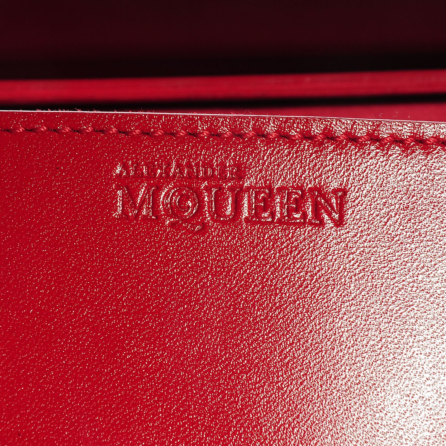Alexander McQueen Leather Small Heroine Bag Red 6 of 9