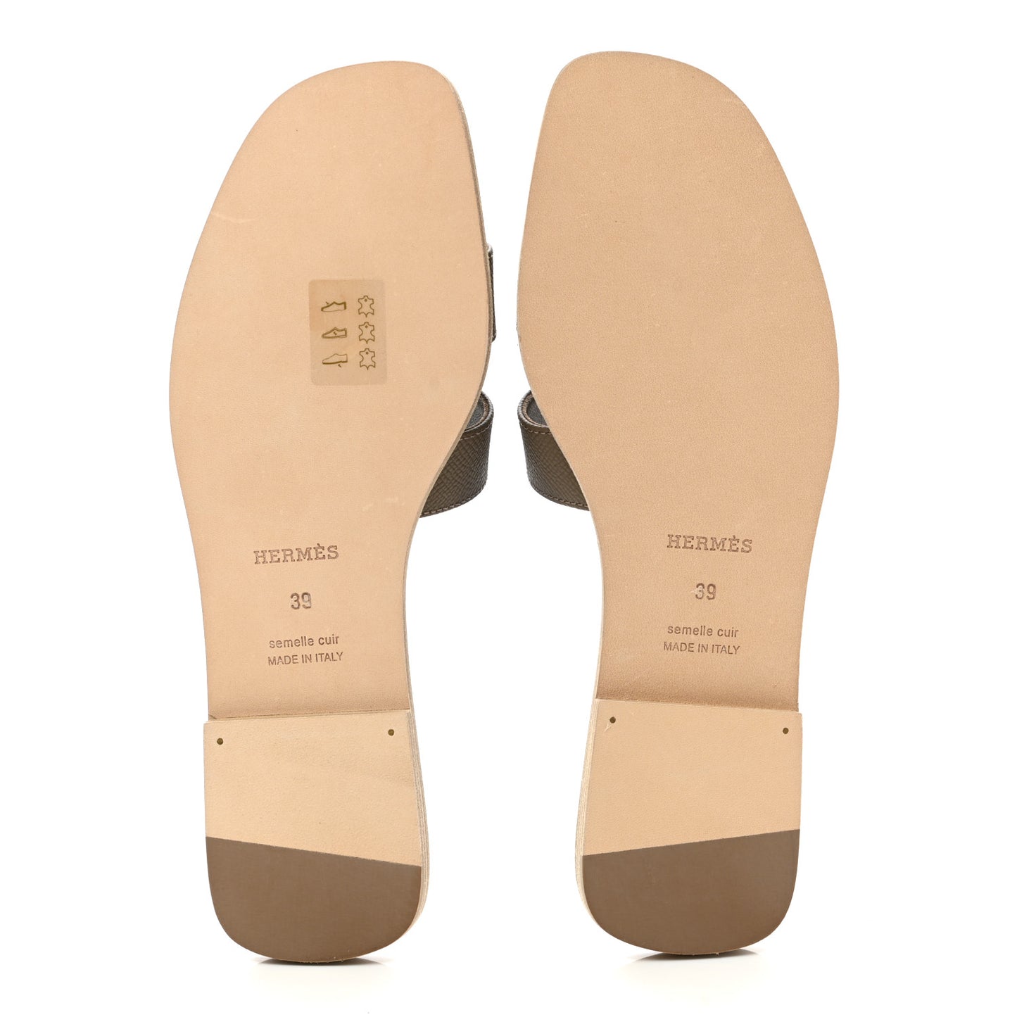 Epsom Oran Sandals 39 Etoupe
