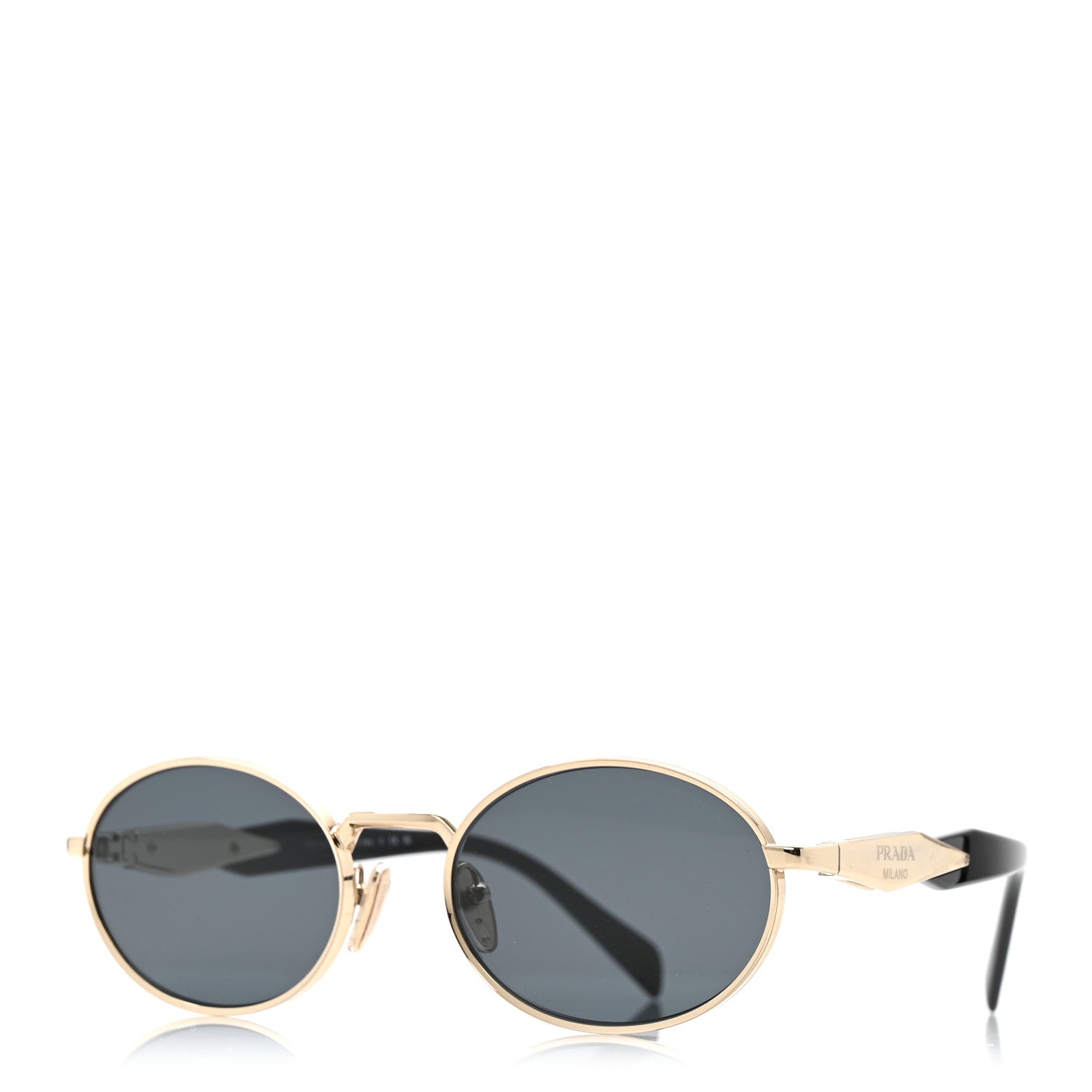 Prada Metal Sunglasses SPR65Z Gold 1839025 – FASHIONPHILE