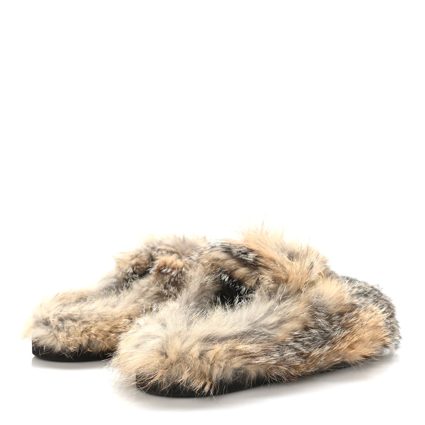 Fox Fur Mens LV Easy Mules 8.5 Brown
