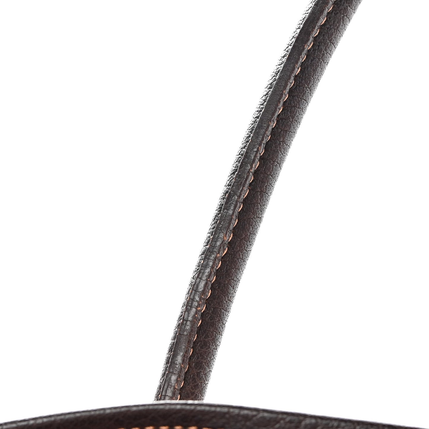Toile Buffle Gala Garden Party Tote 36 MM Marron Fonce