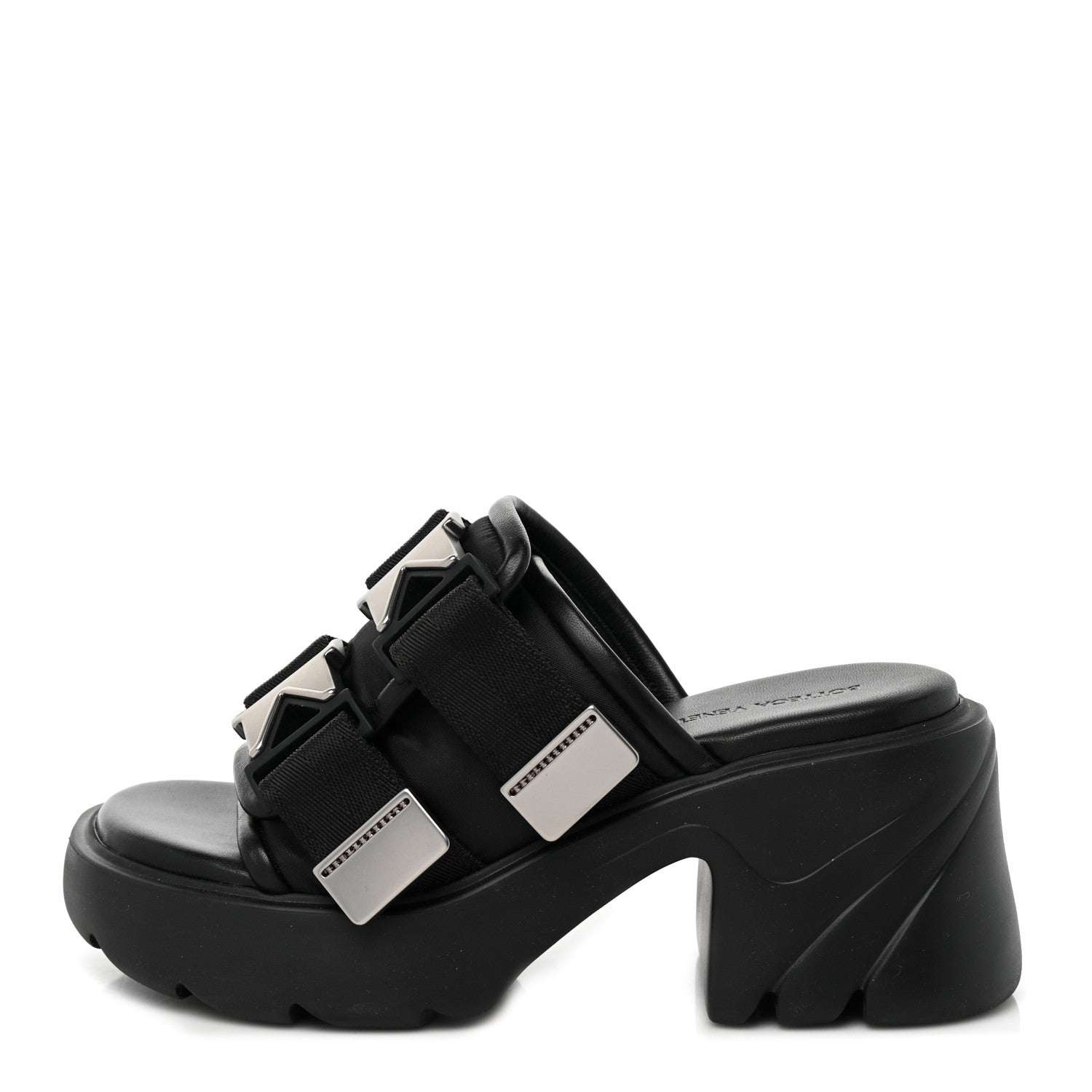Bottega Veneta Nappa Flash 80mm Sandals 38 Black 1 of 7
