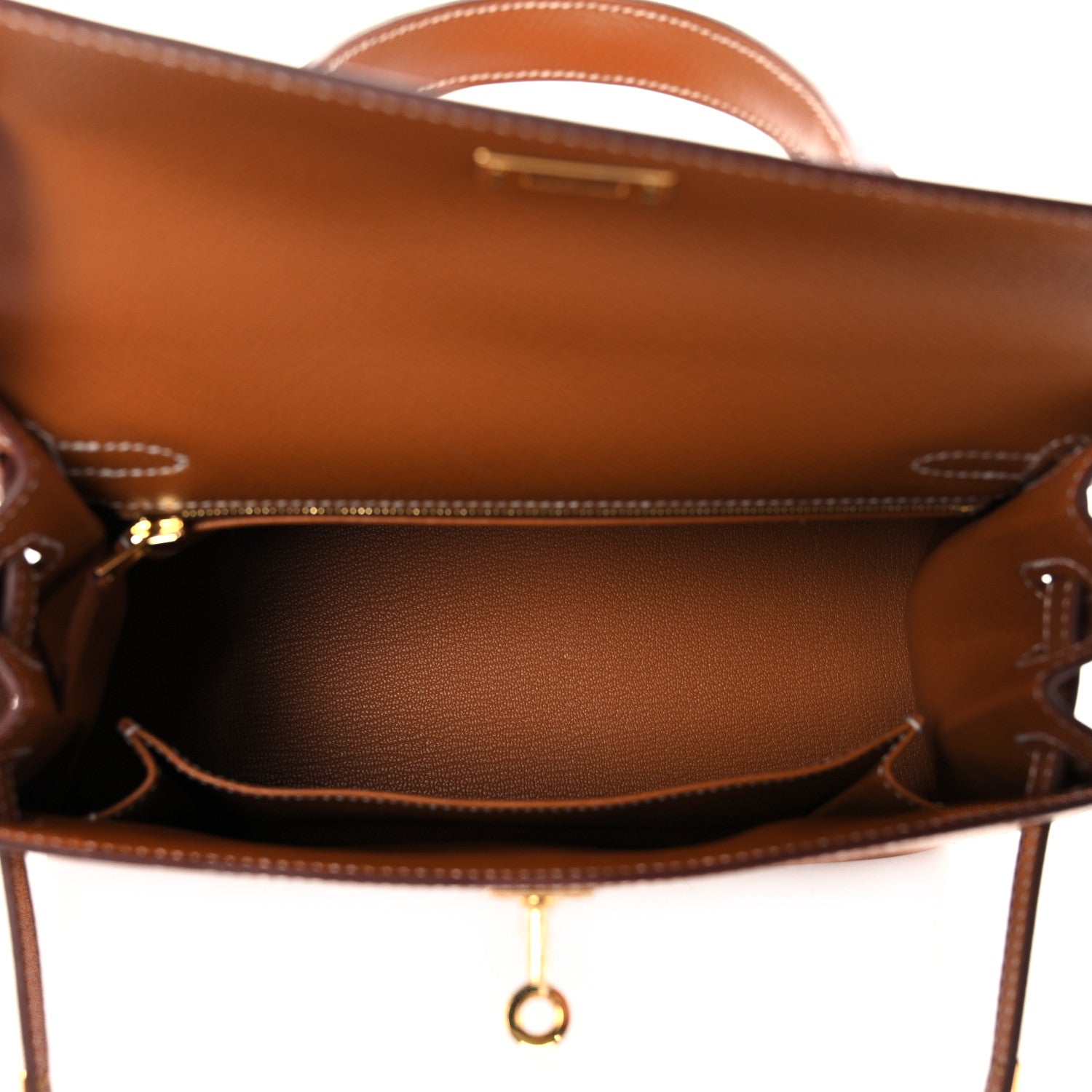 Hermes Epsom Kelly Sellier 25 Gold 17 of 38