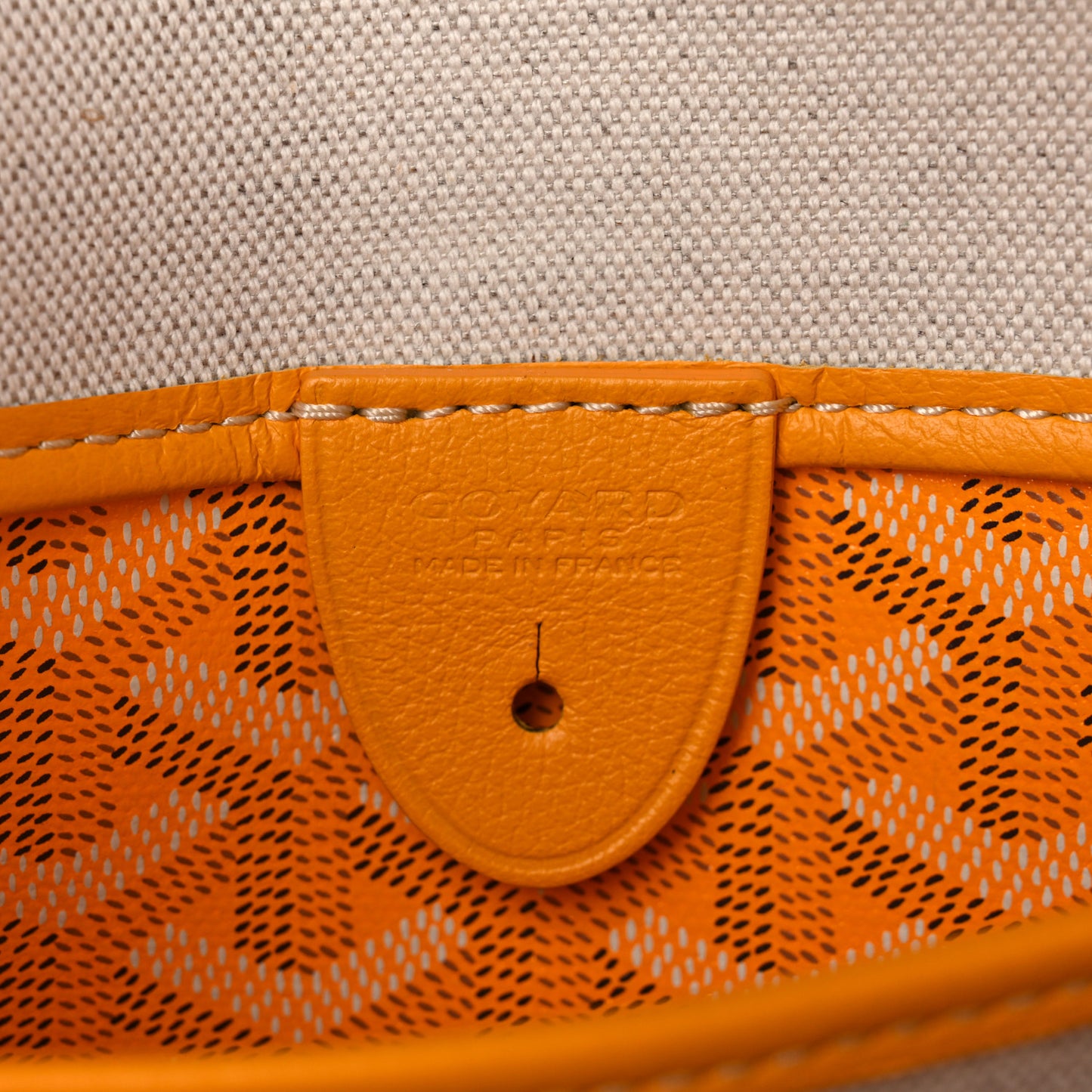 Goyardine Artois PM Yellow