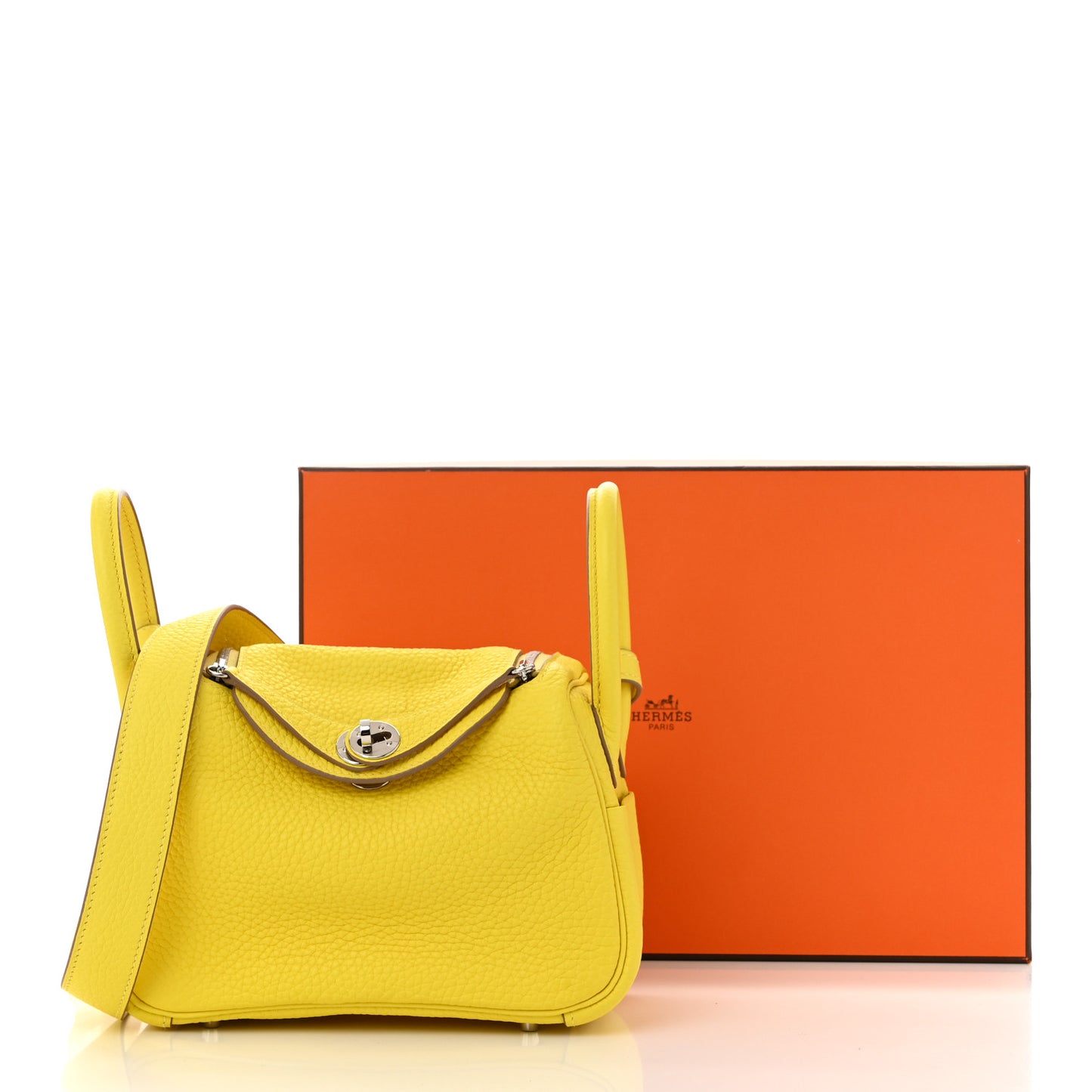 Taurillon Clemence Mini Lindy 20 Lime