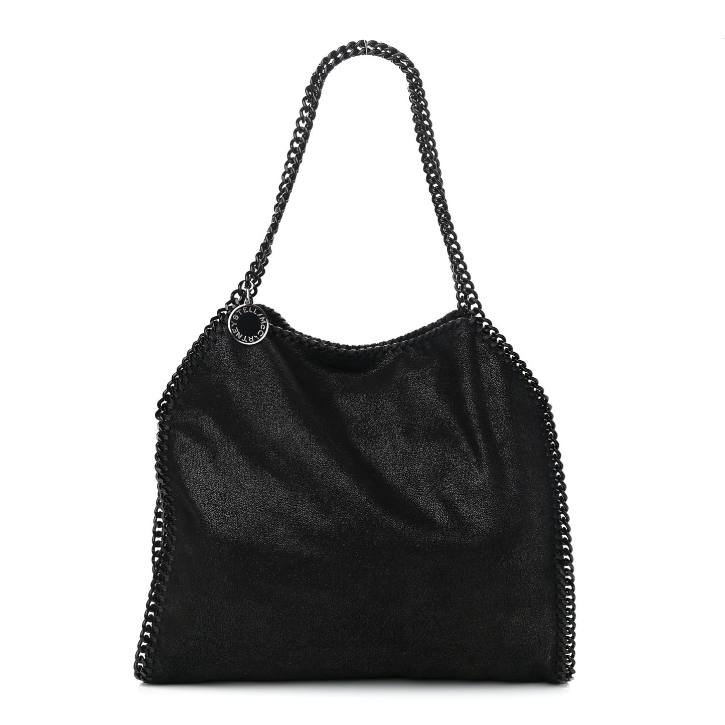 Shaggy Deer Small Falabella Tote Black