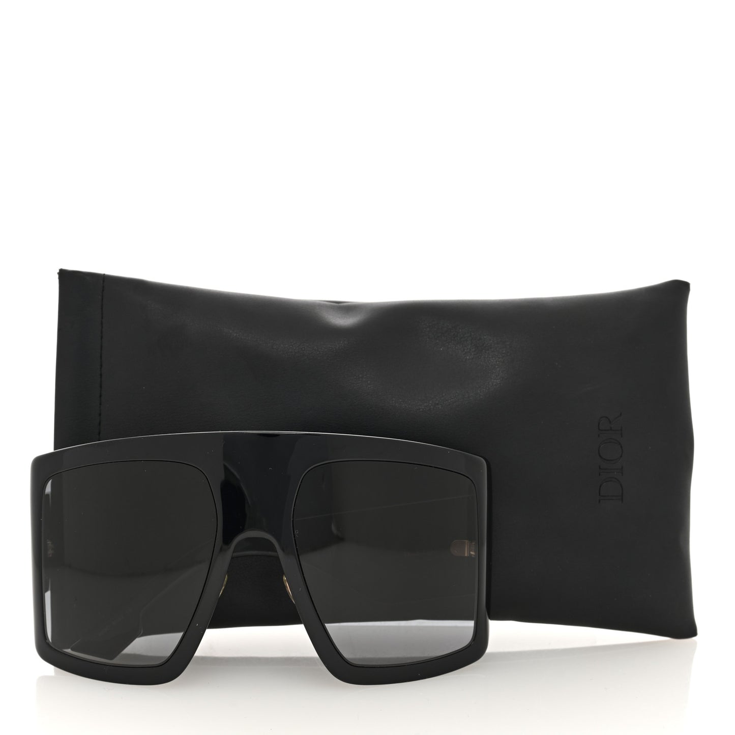 Acetate DiorSo Light 1 Shield Sunglasses Black