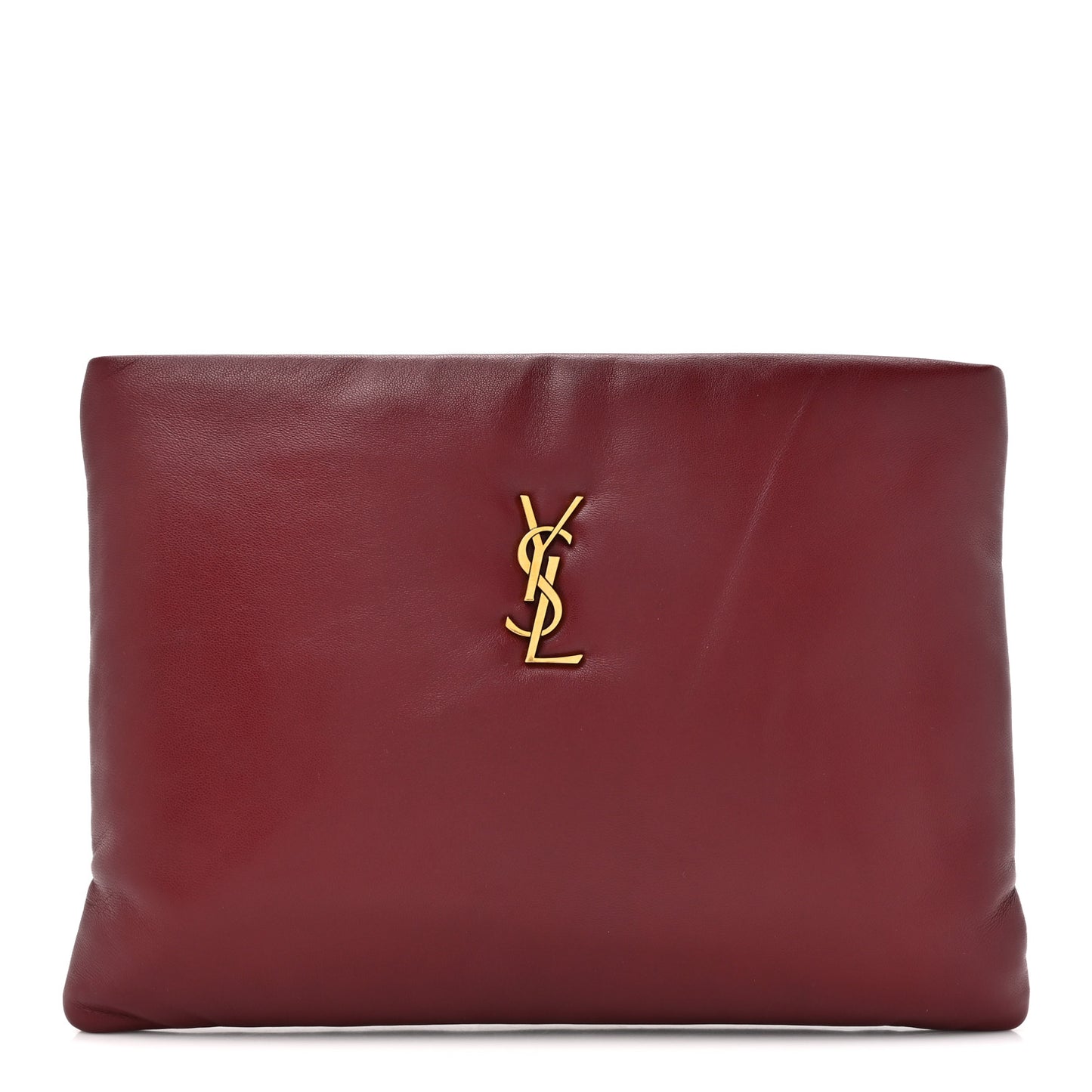 Lambskin Small Calypso Pouch Rouge Merlot