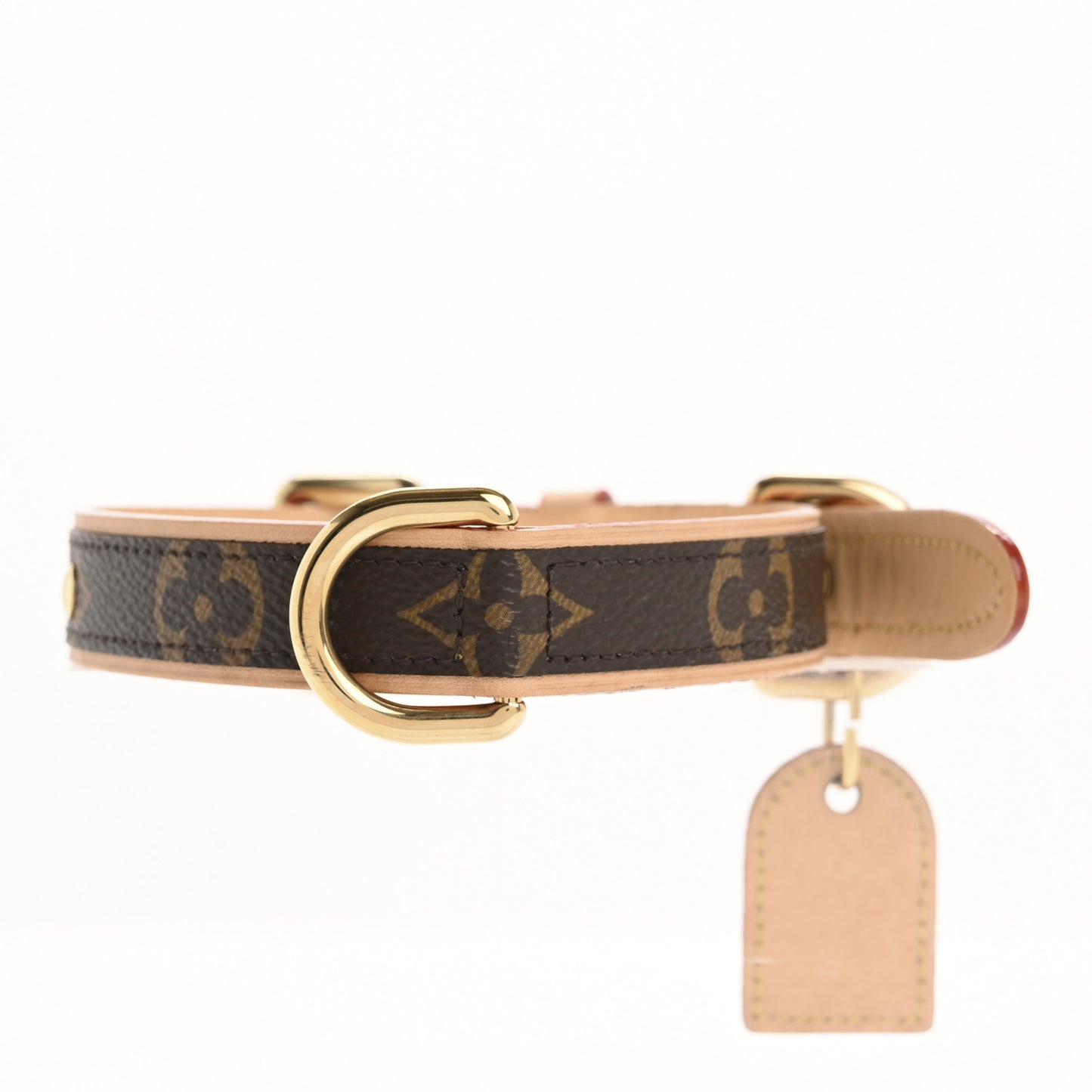 Monogram Baxter Dog Collar PM