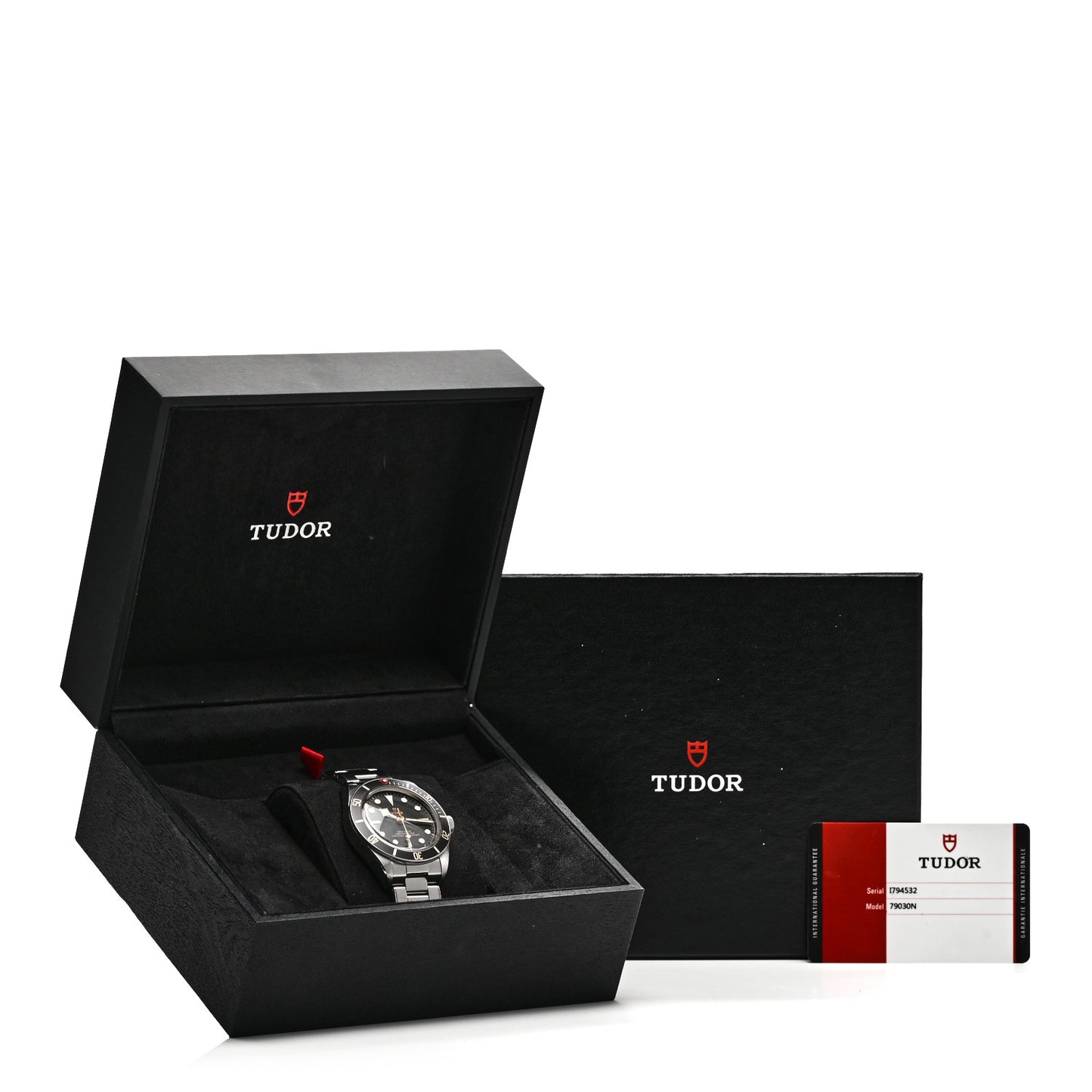 Stainless Steel 39mm Black Bay Fifty Eight Automatic Watch Black 79030N