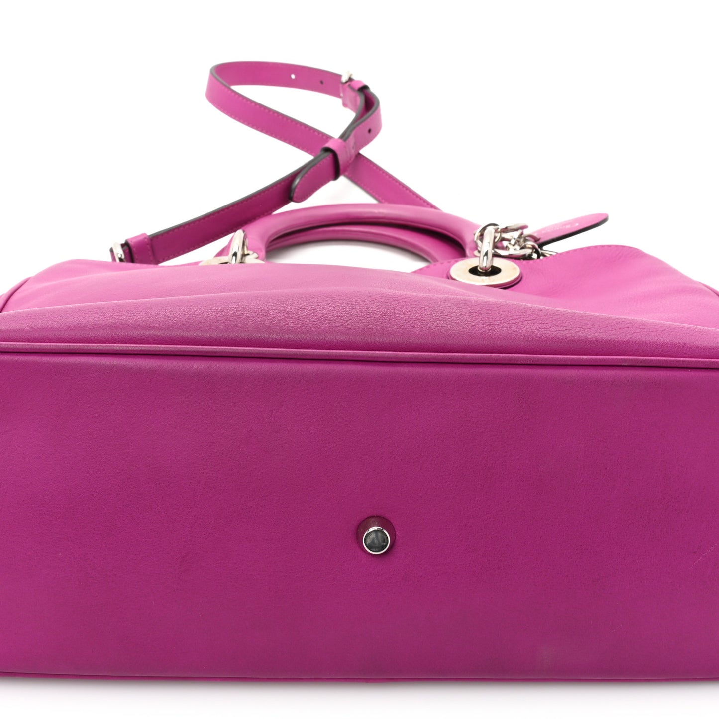 Calfskin Medium Diorissimo Bag Rose Sorbet