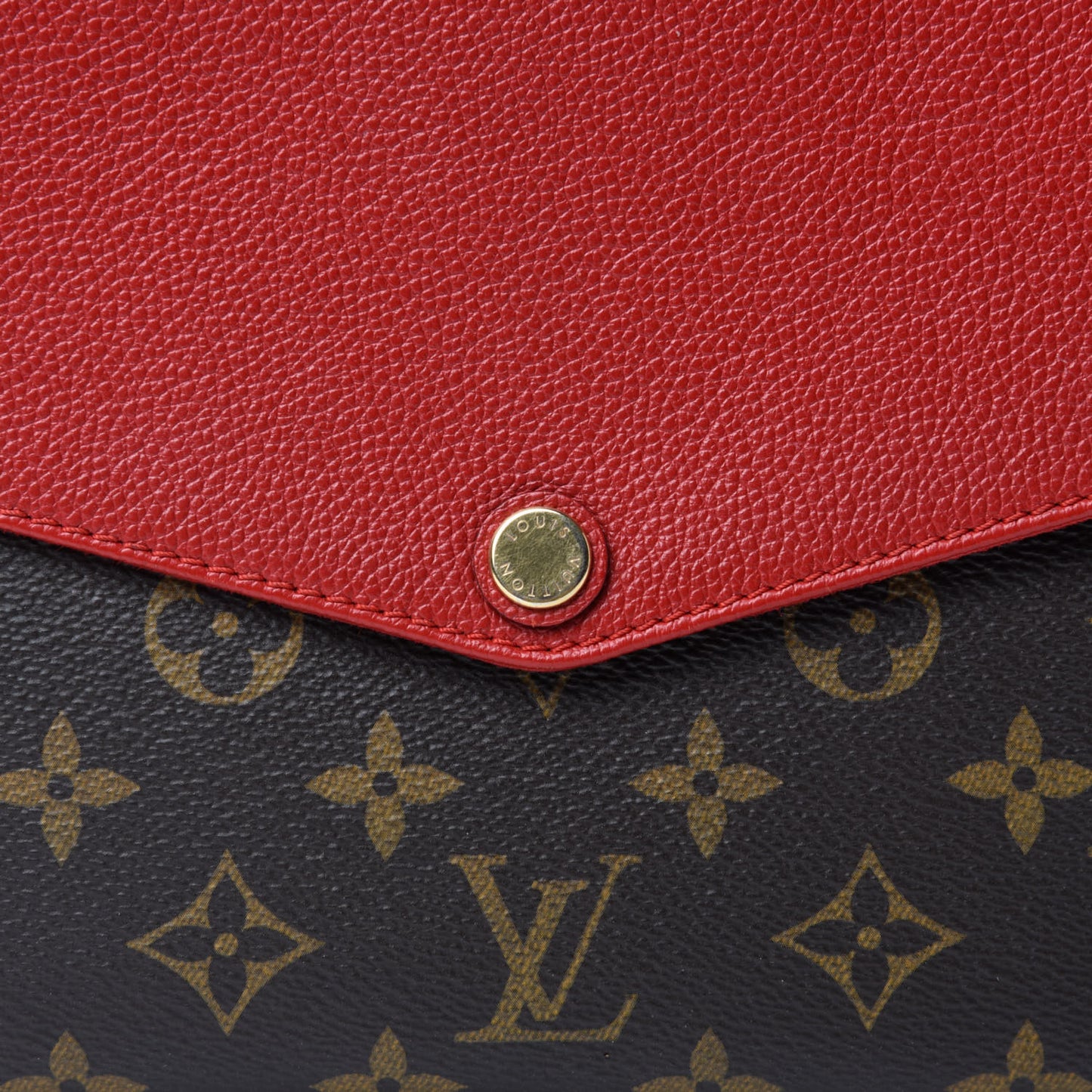Monogram Twice Pochette Cherry