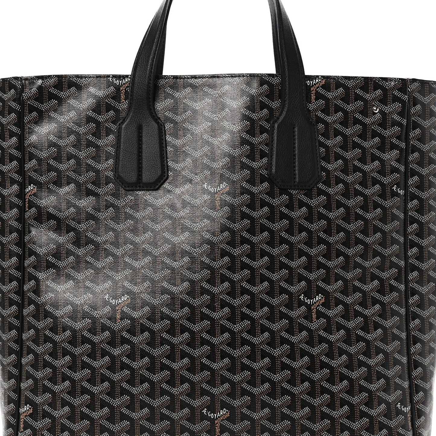 Goyardine Voltaire III Tote Black
